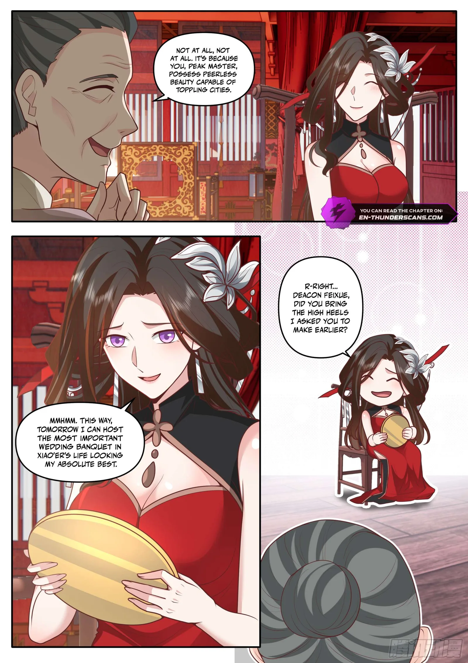 The Great Villain Senior Brother and All of His Yandere Junior Sisters Chapter 172 page 11