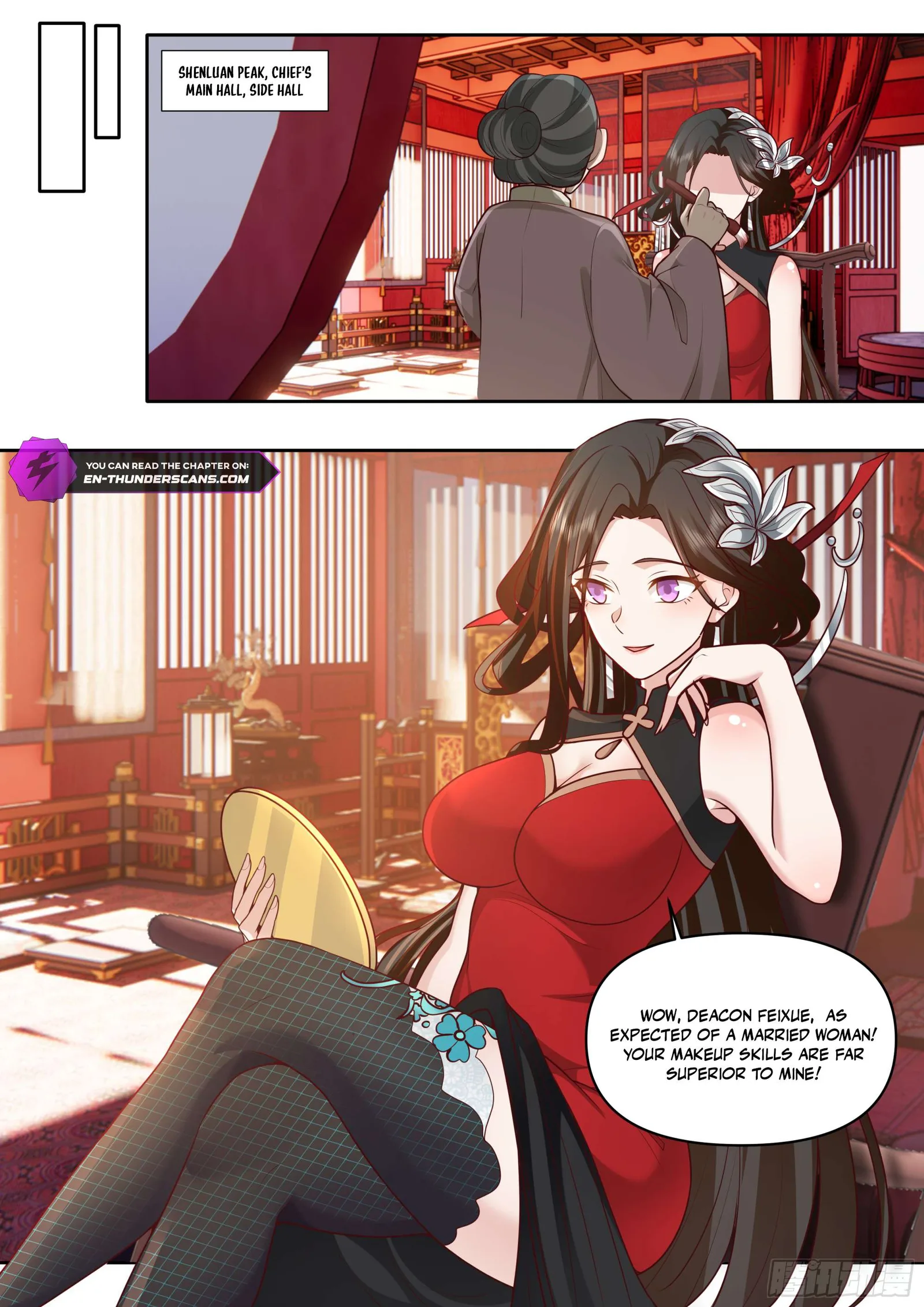 The Great Villain Senior Brother and All of His Yandere Junior Sisters Chapter 172 page 10