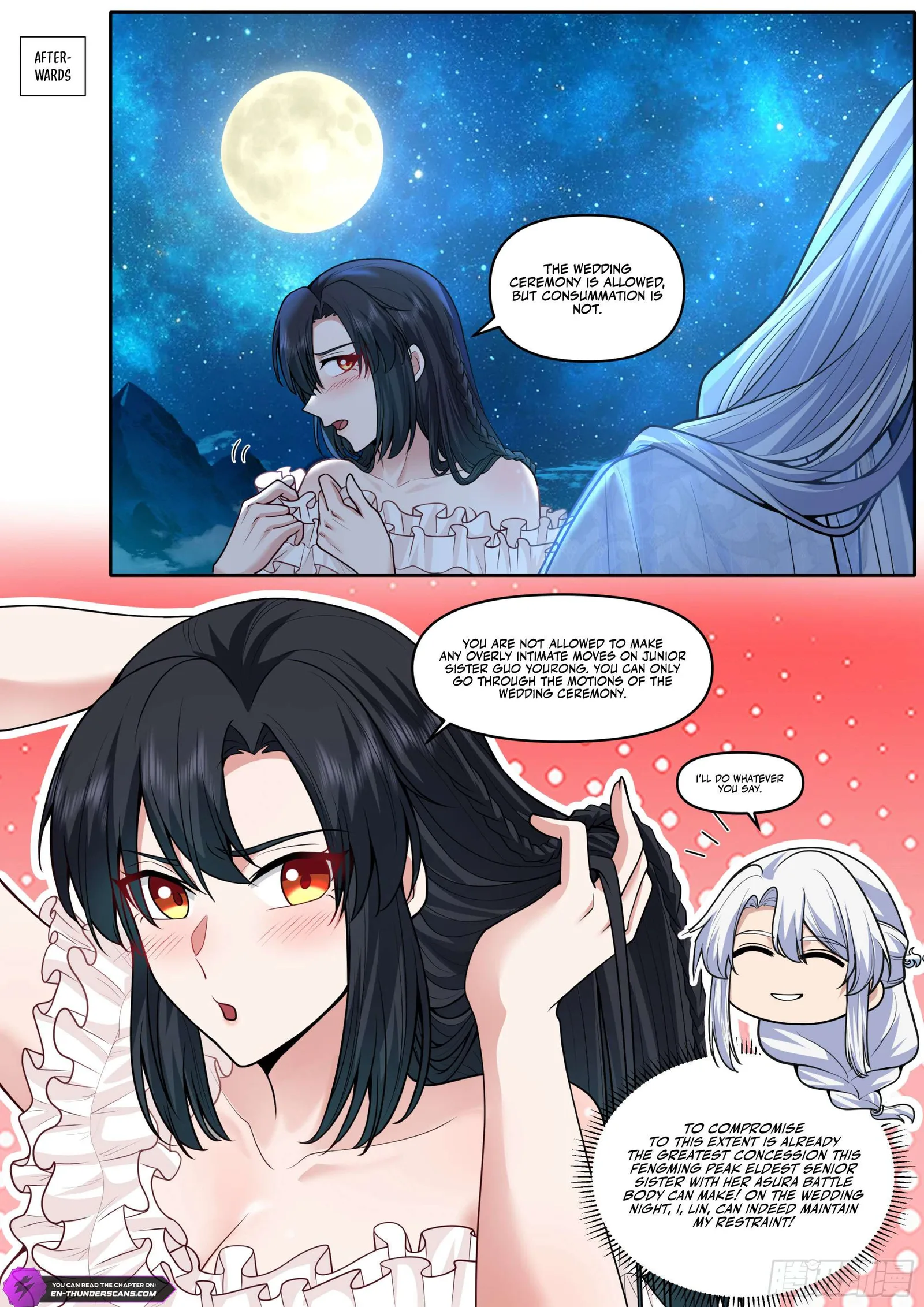 The Great Villain Senior Brother and All of His Yandere Junior Sisters Chapter 174 page 3