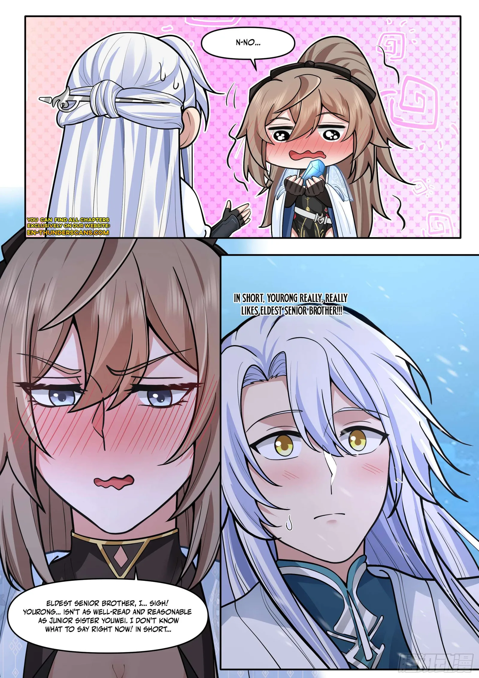 The Great Villain Senior Brother and All of His Yandere Junior Sisters Chapter 175 page 4