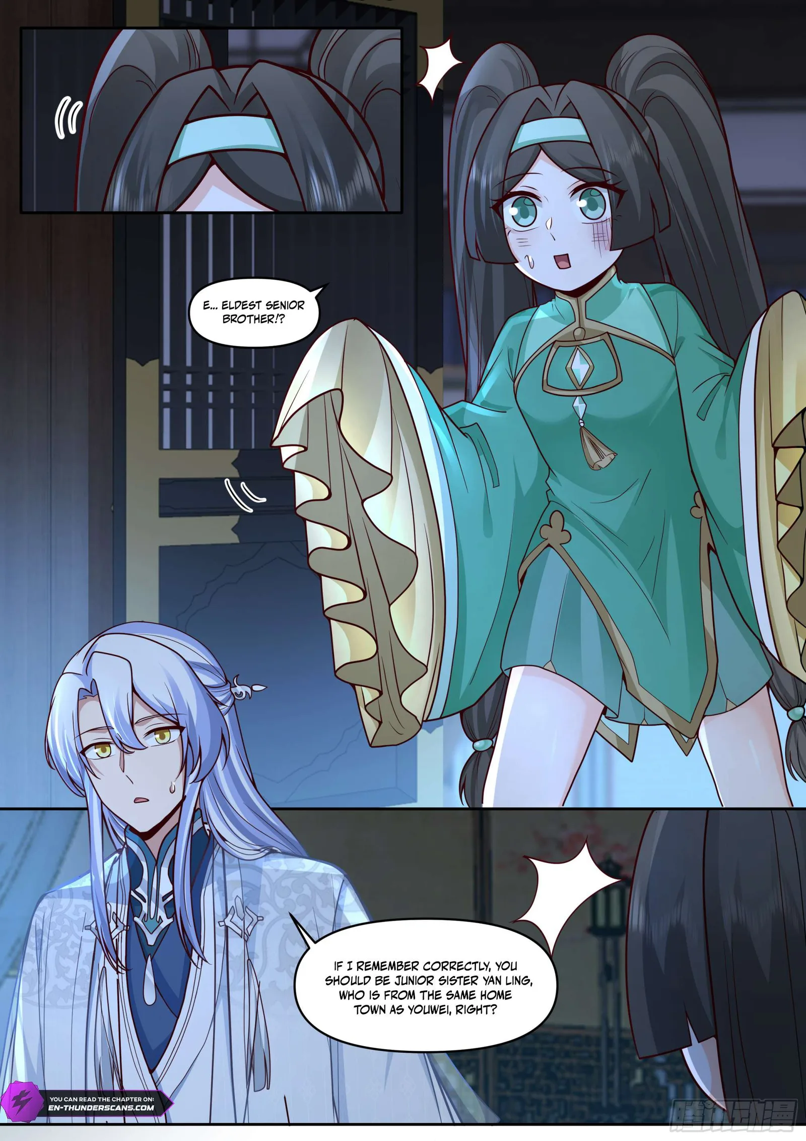 The Great Villain Senior Brother and All of His Yandere Junior Sisters Chapter 176 page 3