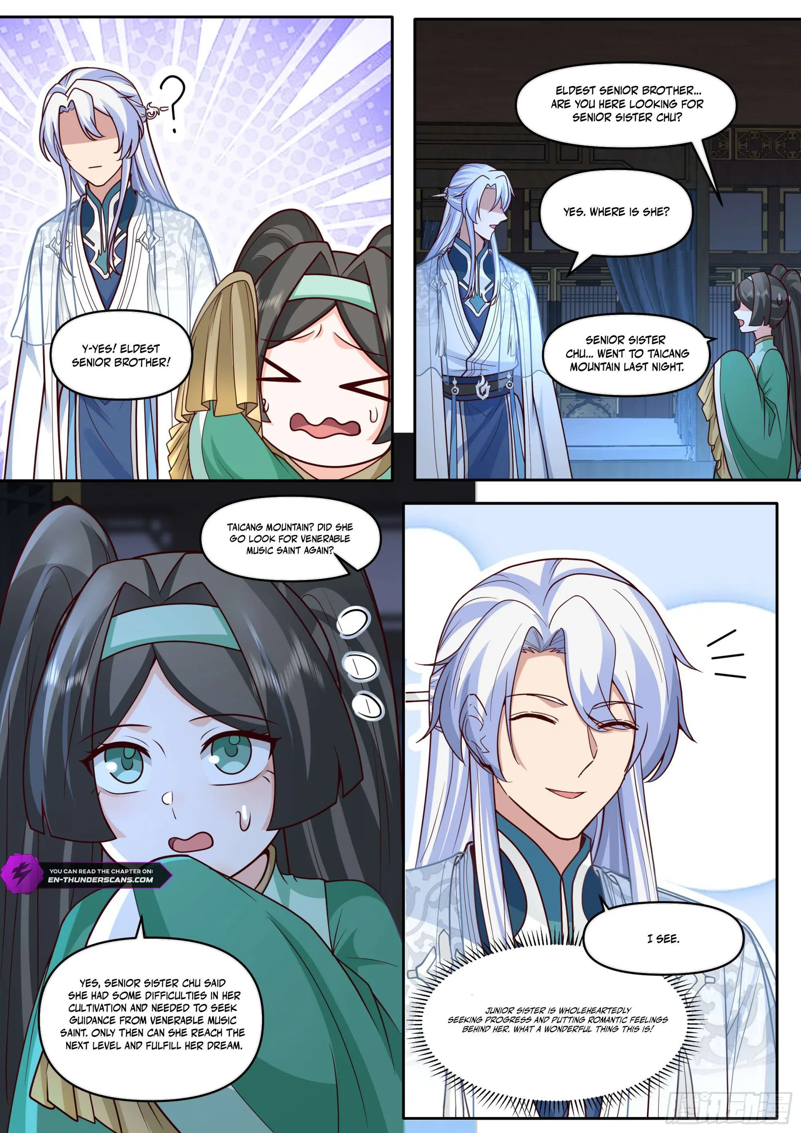 The Great Villain Senior Brother and All of His Yandere Junior Sisters Chapter 176 page 4