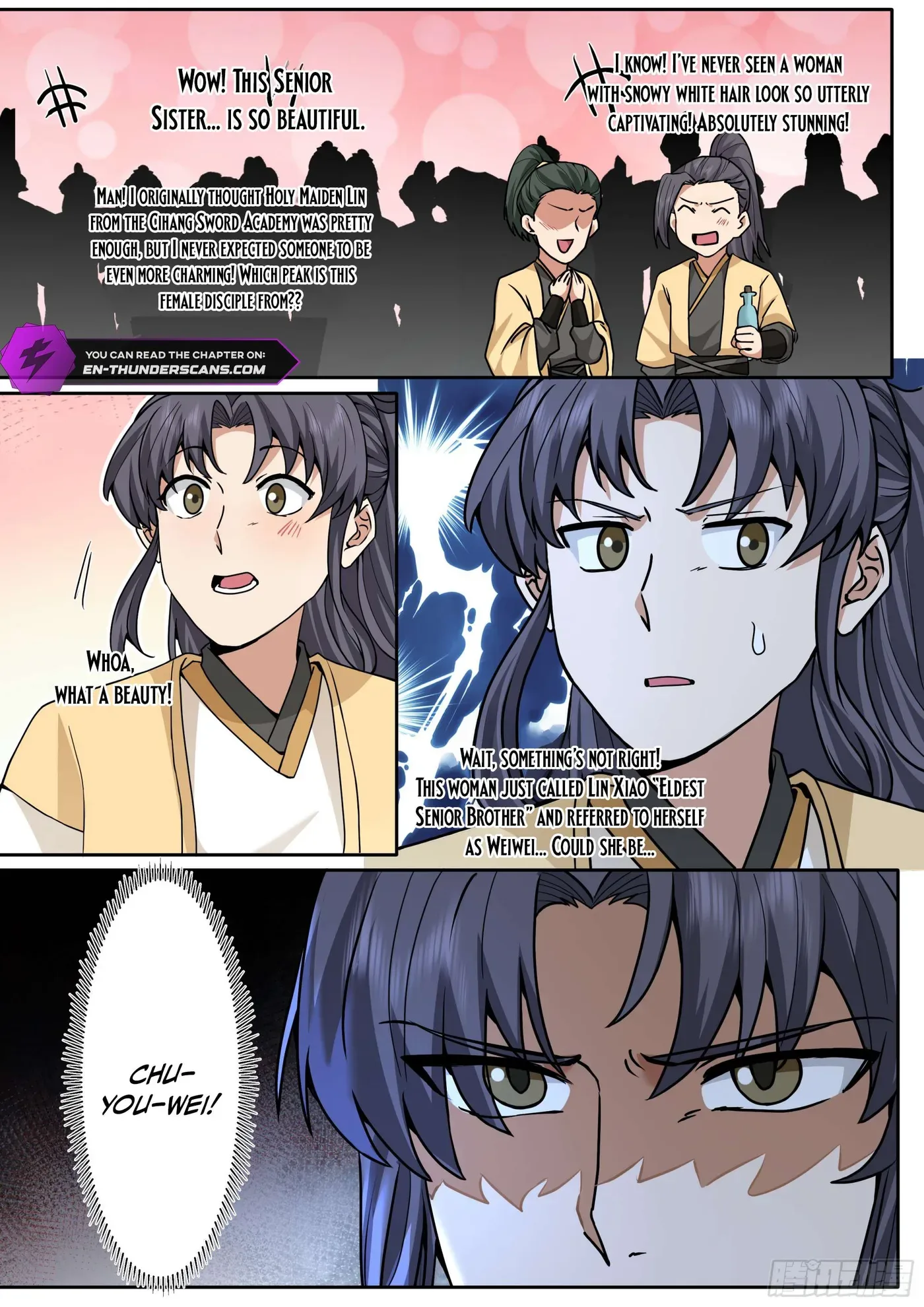 The Great Villain Senior Brother and All of His Yandere Junior Sisters Chapter 182 page 9