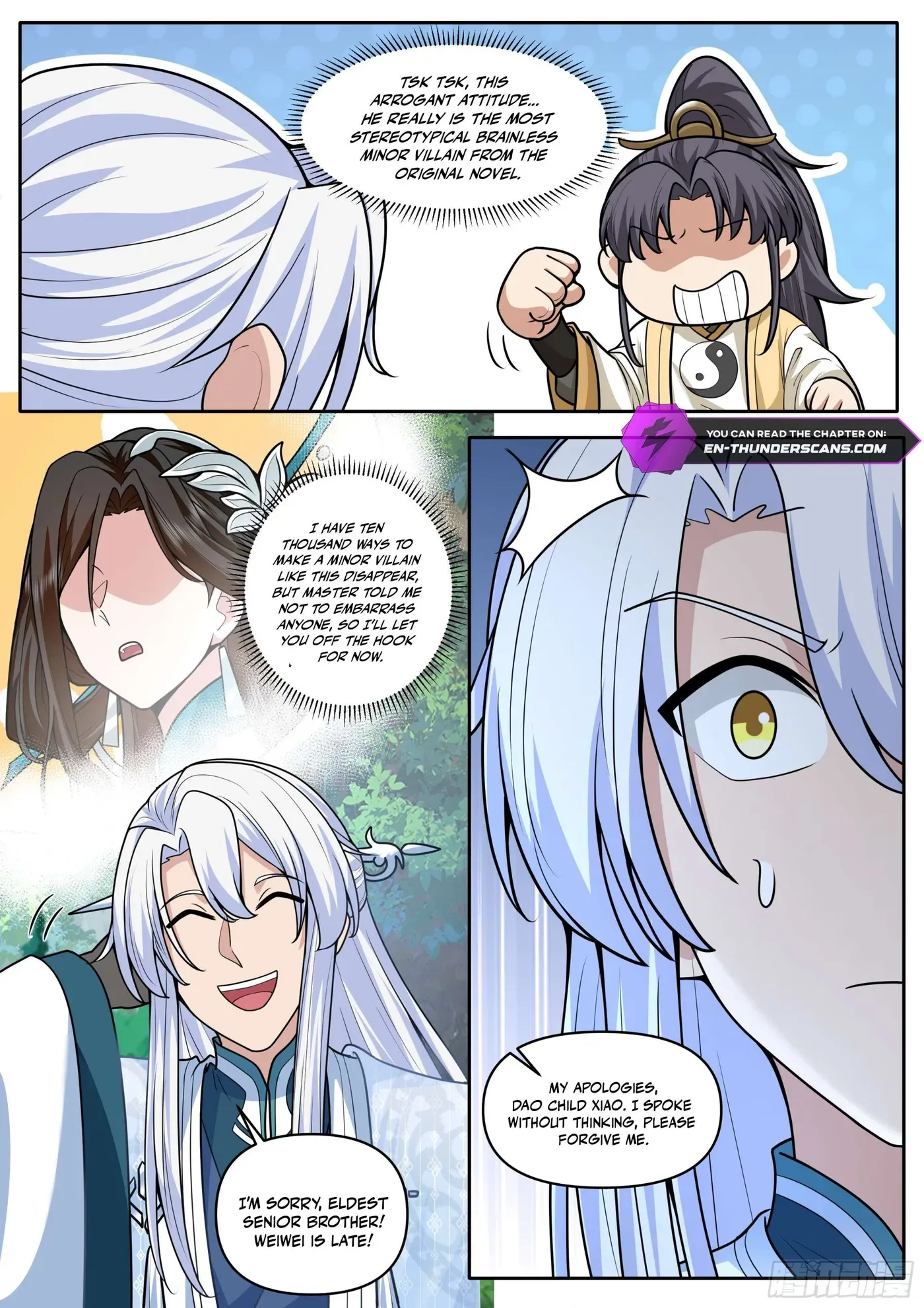 The Great Villain Senior Brother and All of His Yandere Junior Sisters Chapter 182 page 6
