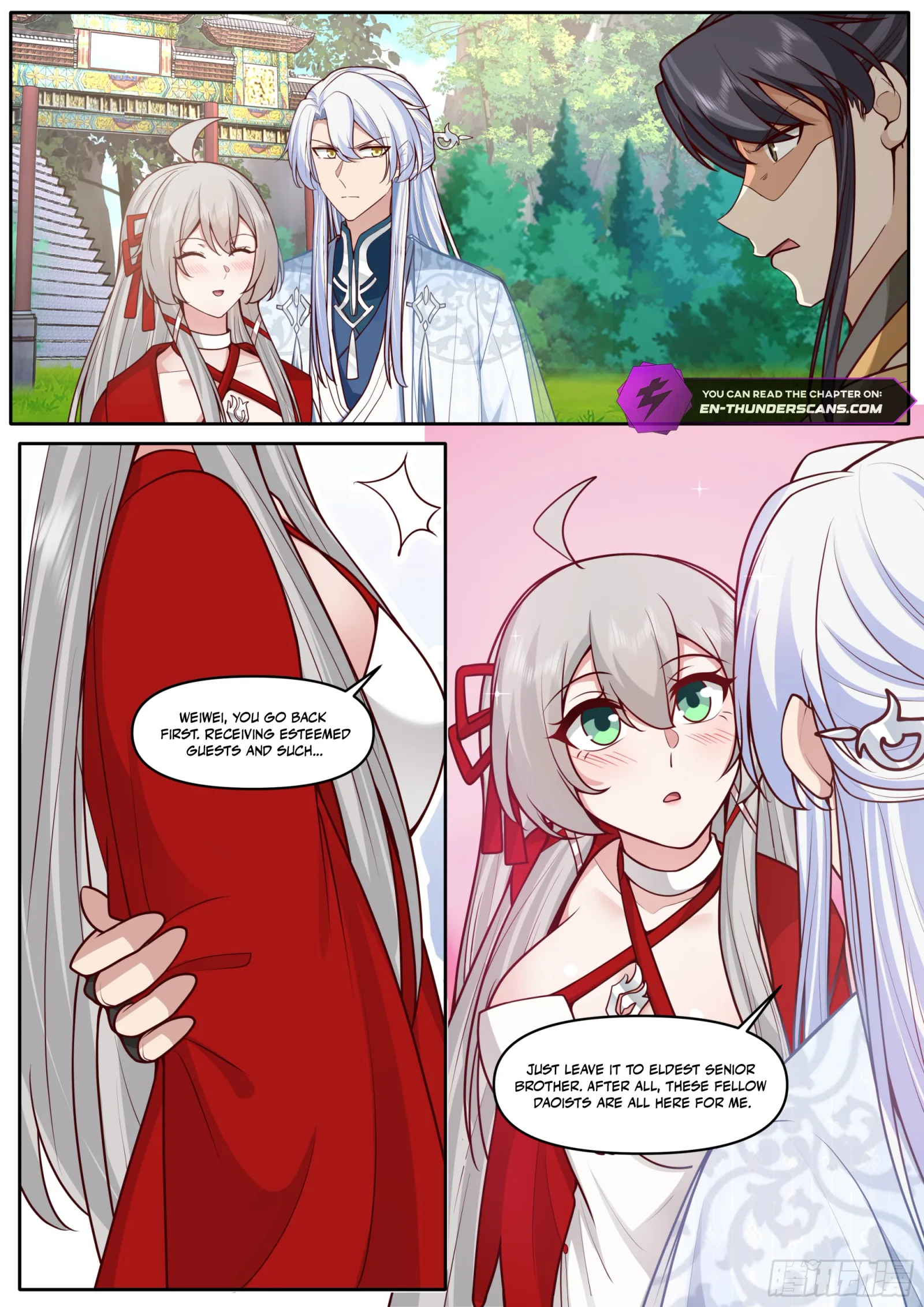 The Great Villain Senior Brother and All of His Yandere Junior Sisters Chapter 183 page 2