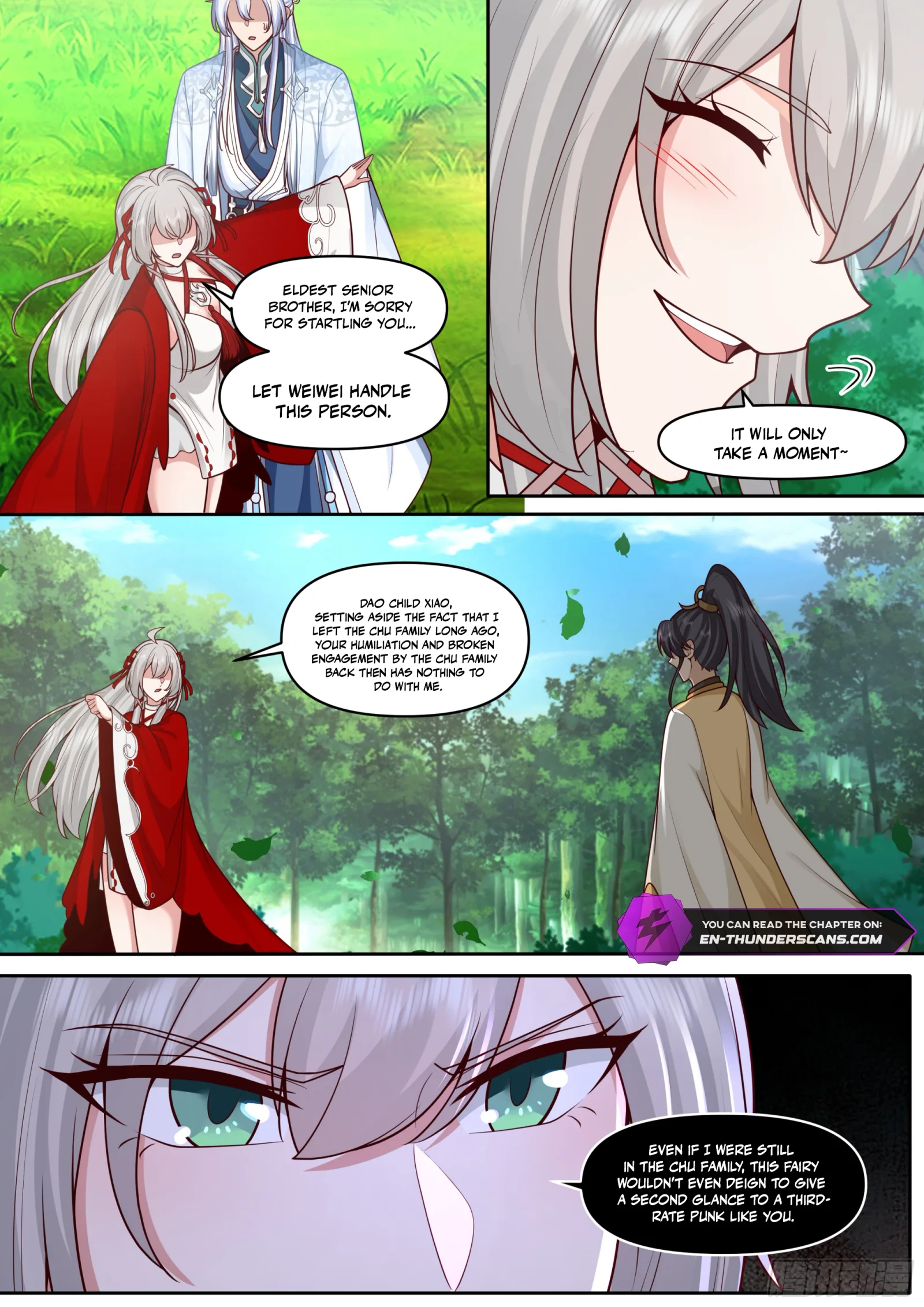 The Great Villain Senior Brother and All of His Yandere Junior Sisters Chapter 183 page 4