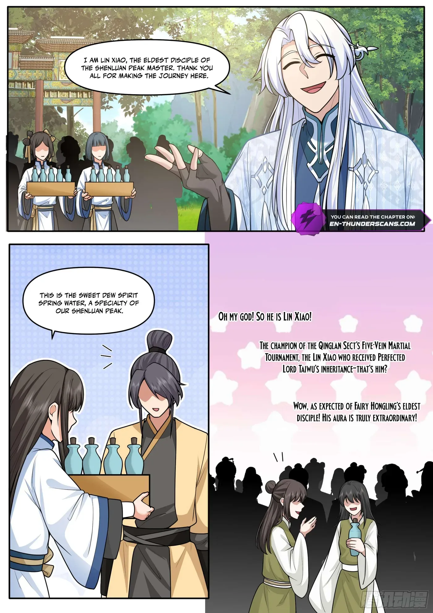 The Great Villain Senior Brother and All of His Yandere Junior Sisters Chapter 182 page 4