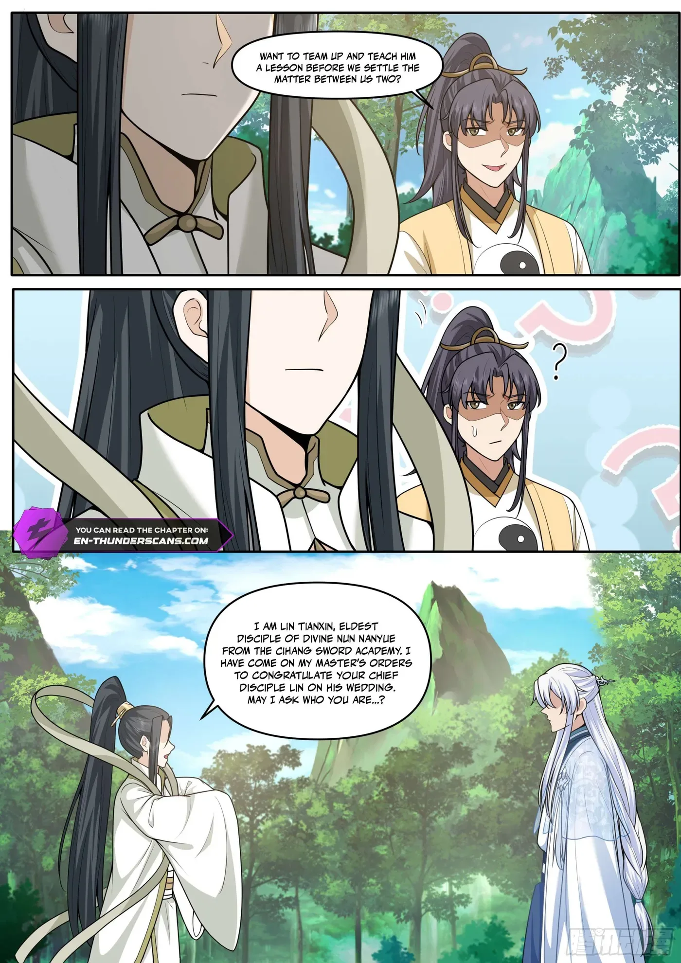 The Great Villain Senior Brother and All of His Yandere Junior Sisters Chapter 182 page 3