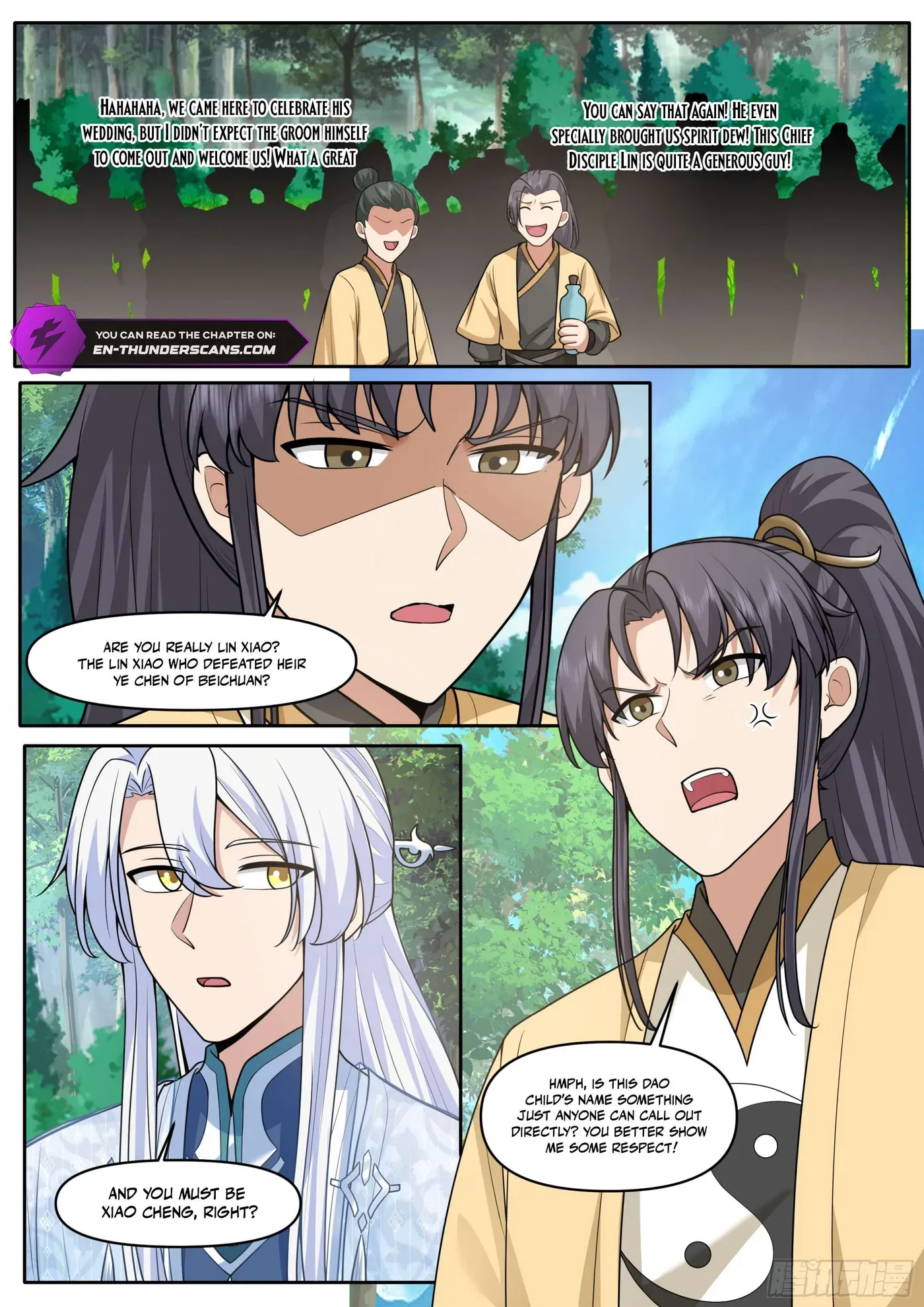 The Great Villain Senior Brother and All of His Yandere Junior Sisters Chapter 182 page 5