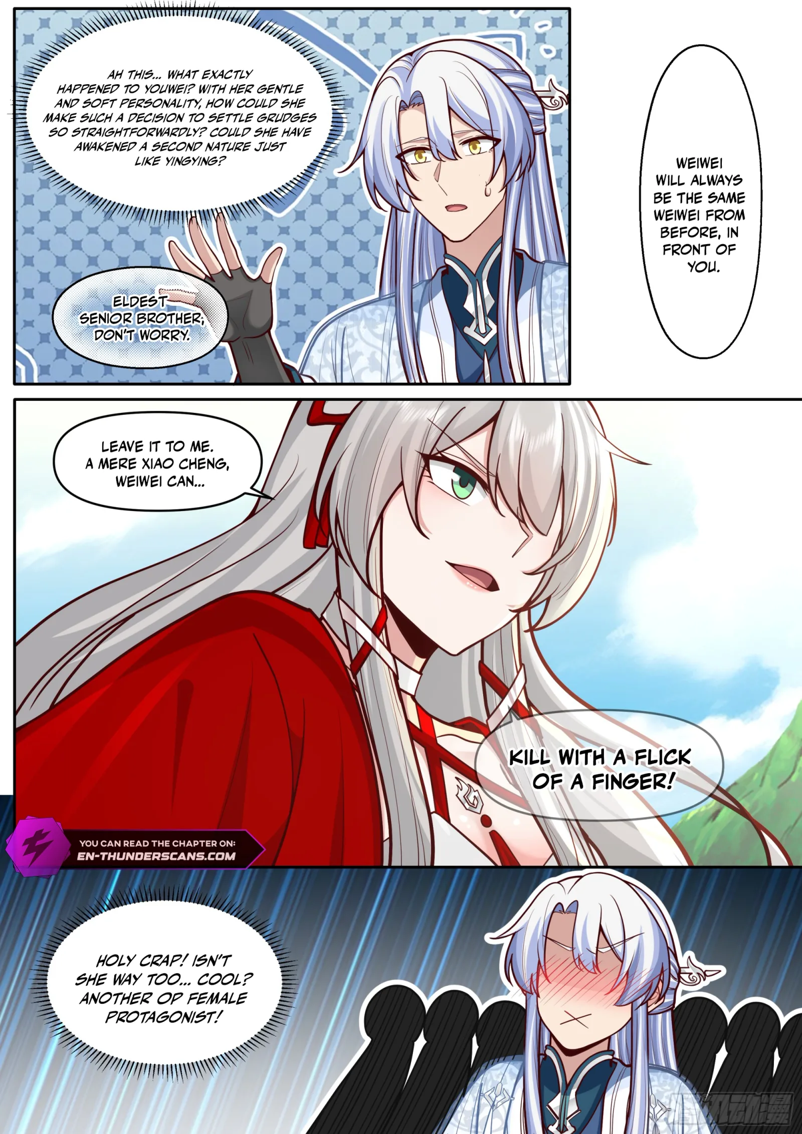 The Great Villain Senior Brother and All of His Yandere Junior Sisters Chapter 183 page 9