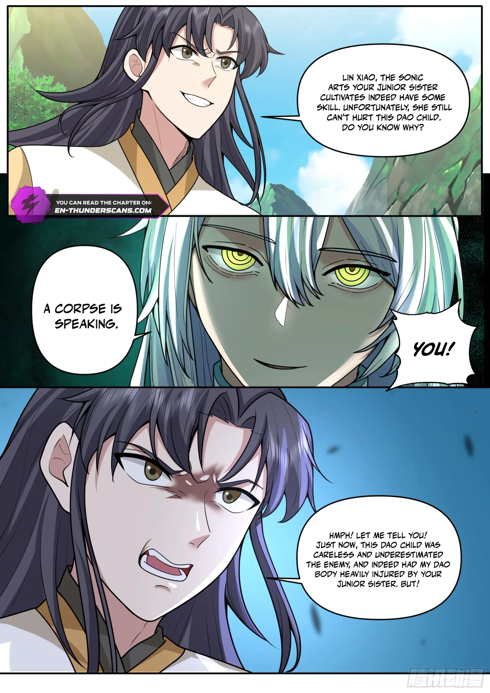 The Great Villain Senior Brother and All of His Yandere Junior Sisters Chapter 185 page 3