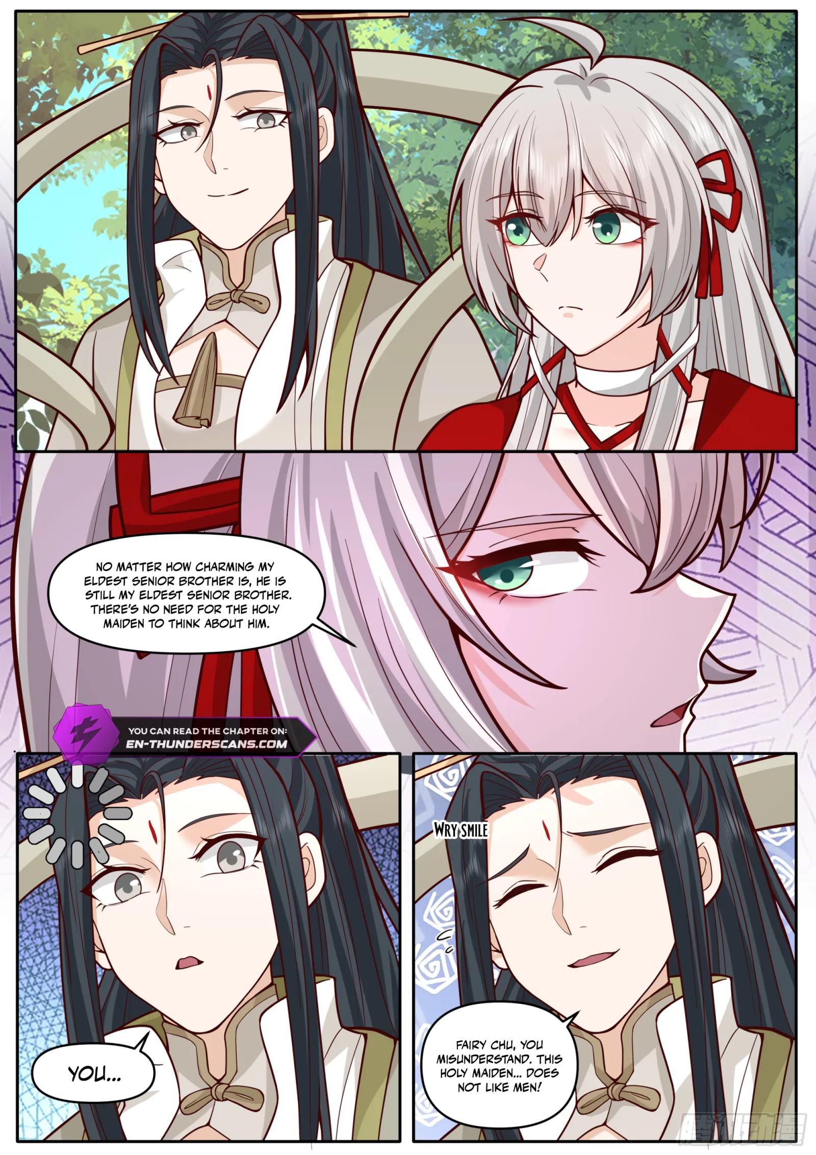 The Great Villain Senior Brother and All of His Yandere Junior Sisters Chapter 185 page 14