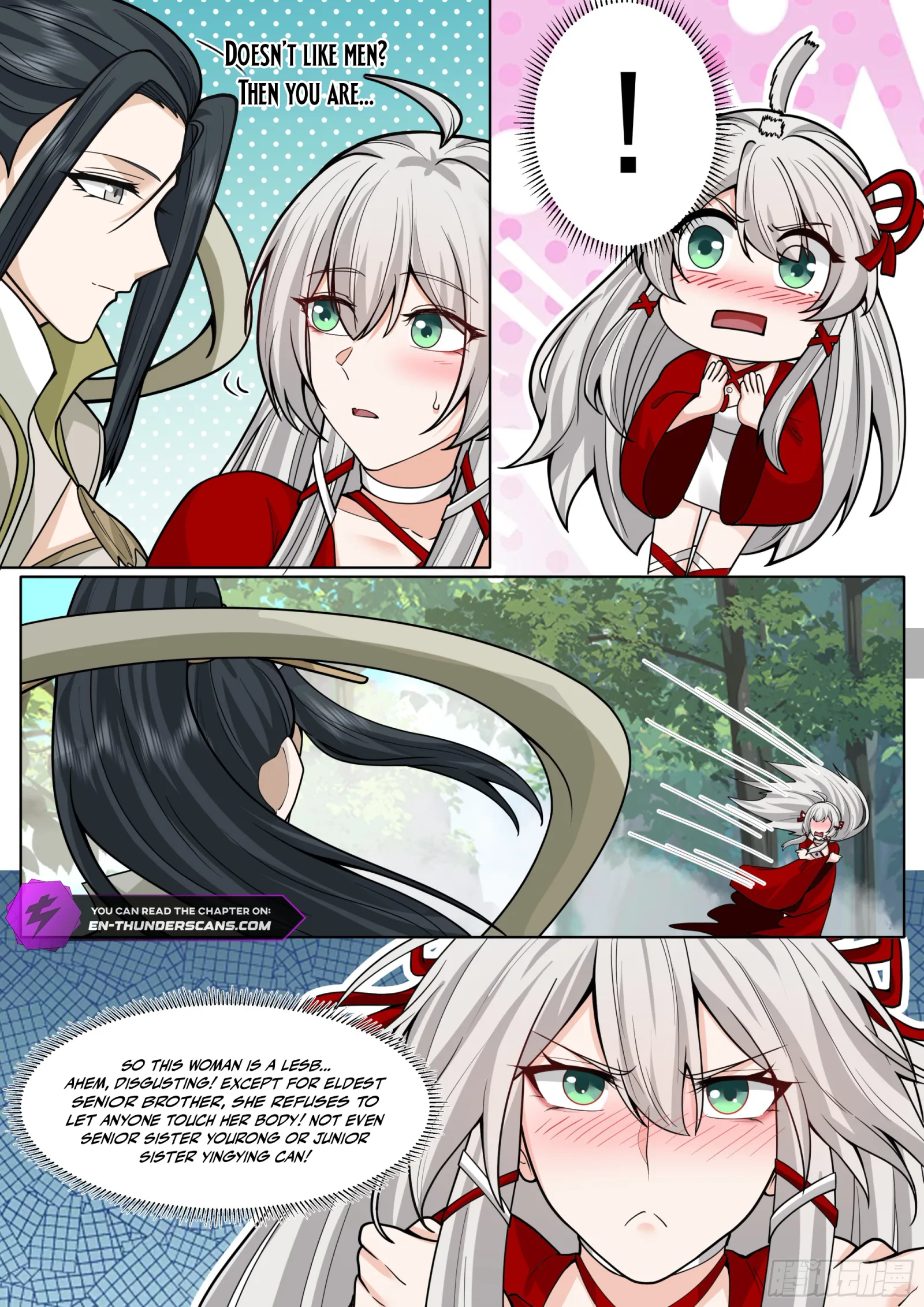 The Great Villain Senior Brother and All of His Yandere Junior Sisters Chapter 185 page 15
