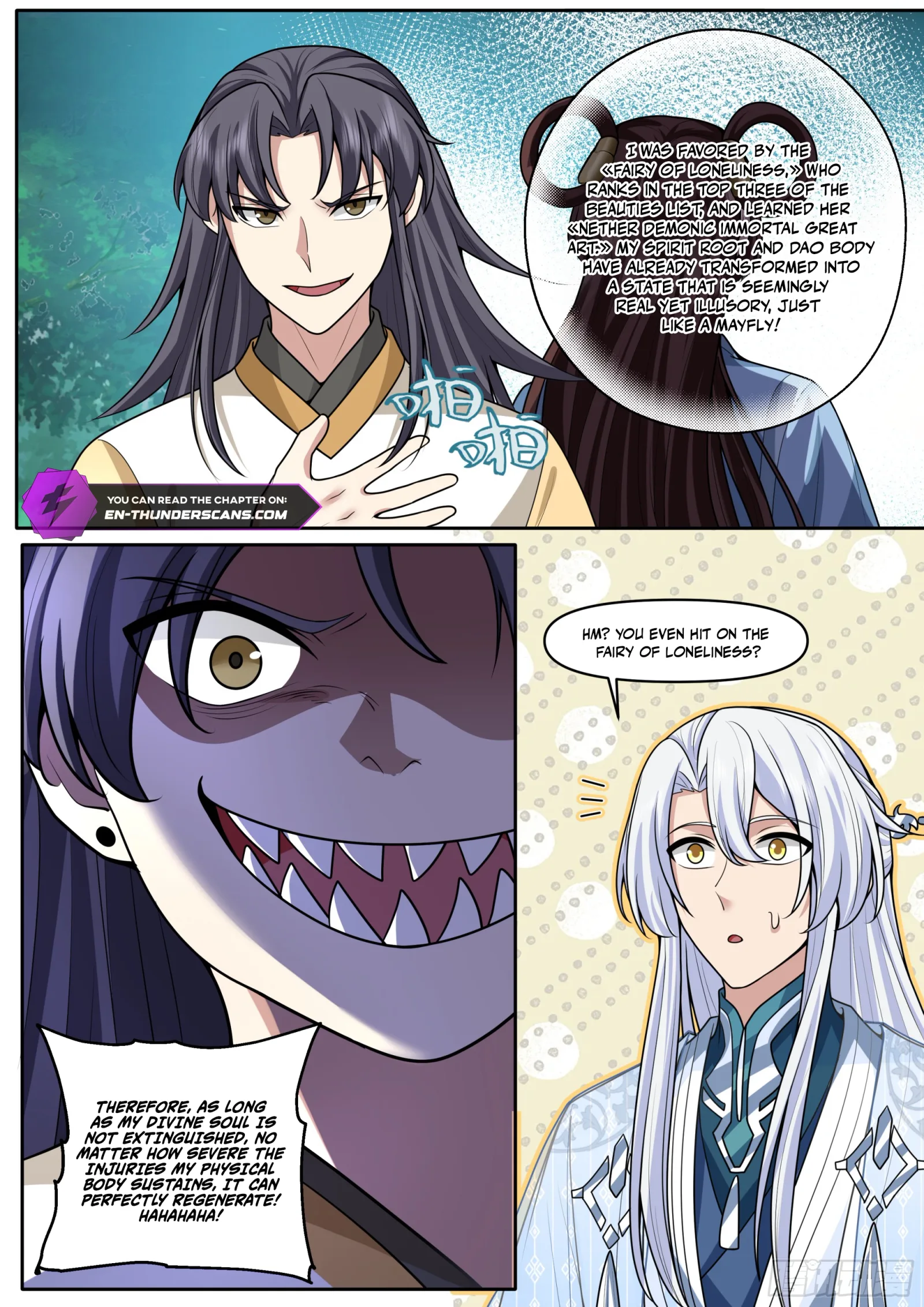The Great Villain Senior Brother and All of His Yandere Junior Sisters Chapter 185 page 4