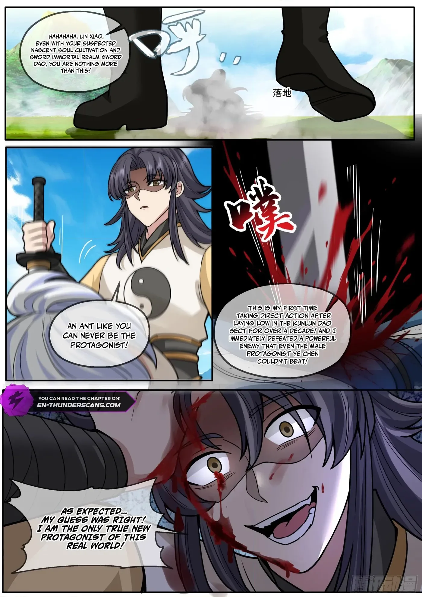The Great Villain Senior Brother and All of His Yandere Junior Sisters Chapter 185 page 10