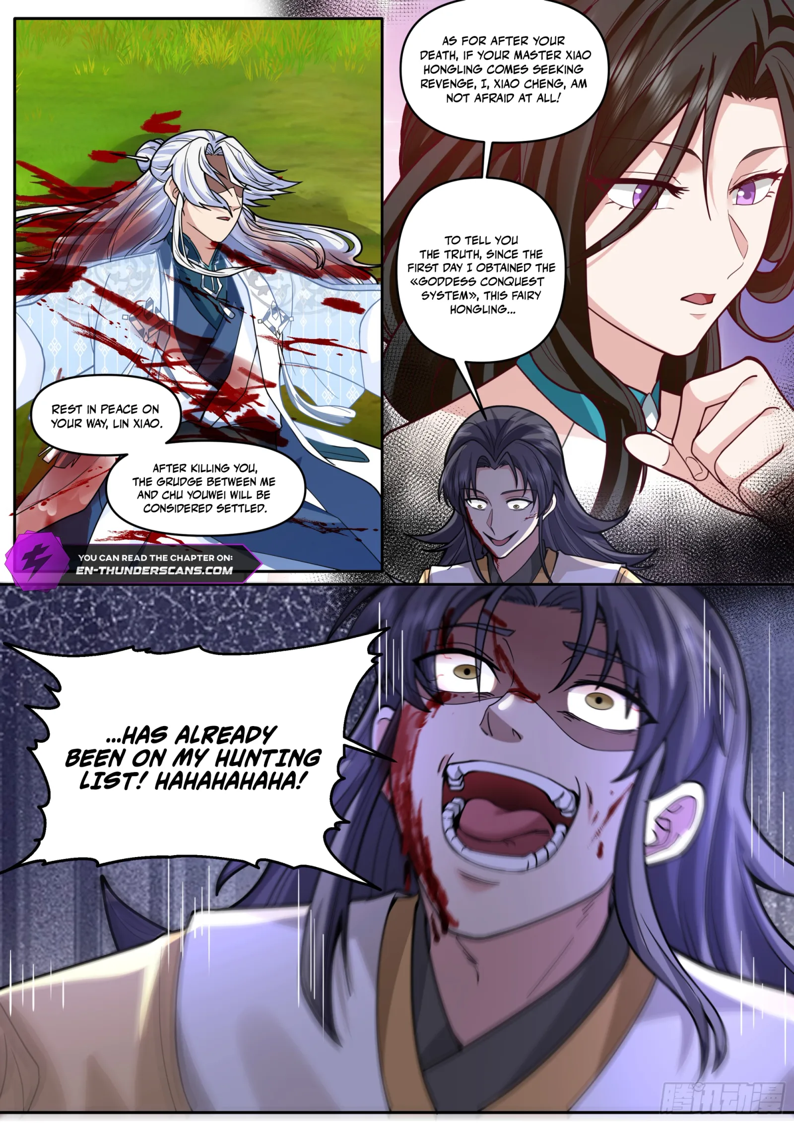 The Great Villain Senior Brother and All of His Yandere Junior Sisters Chapter 185 page 11