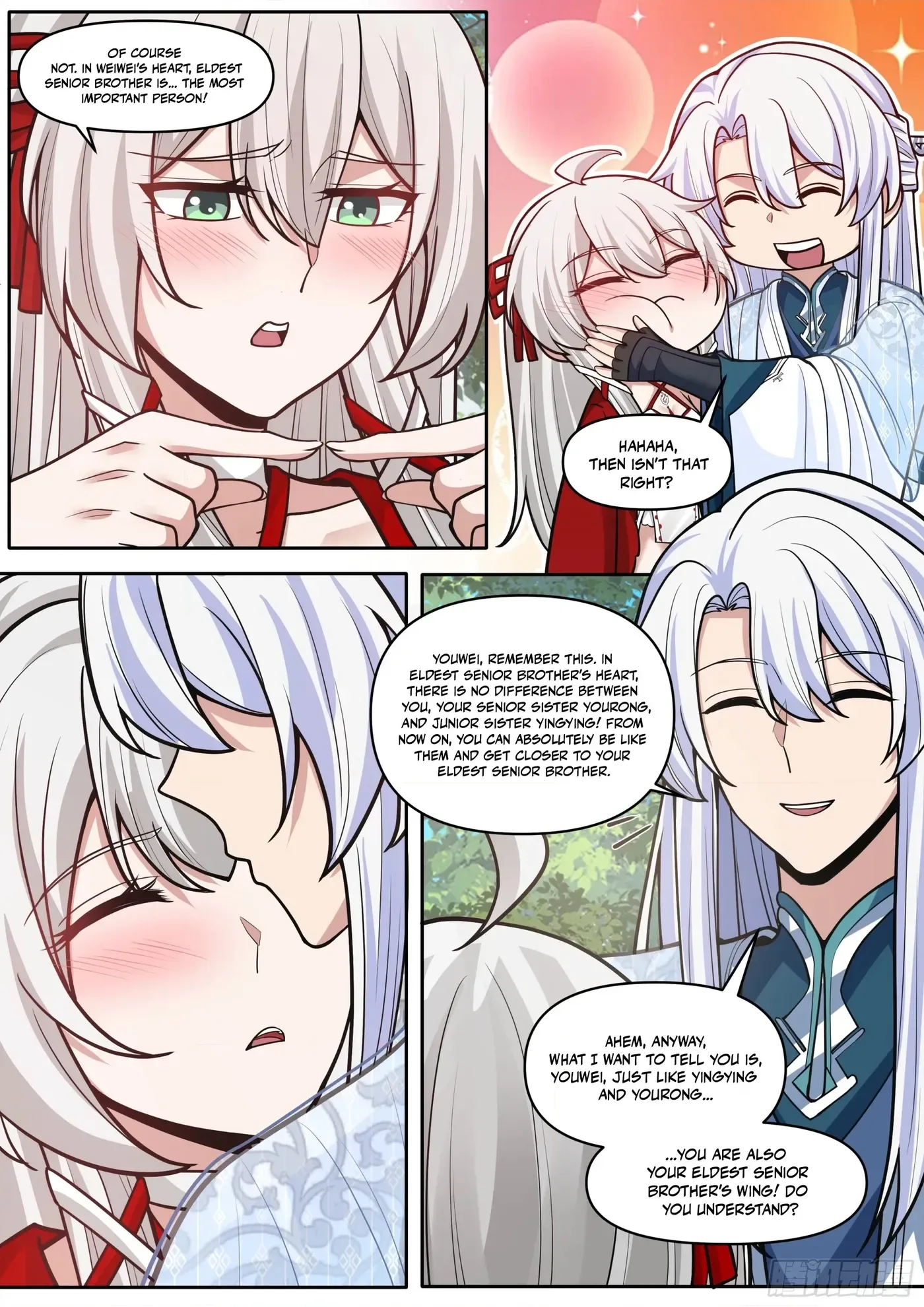 The Great Villain Senior Brother and All of His Yandere Junior Sisters Chapter 184 page 9