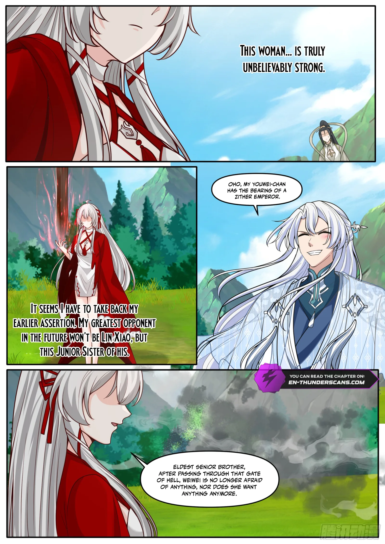 The Great Villain Senior Brother and All of His Yandere Junior Sisters Chapter 184 page 3