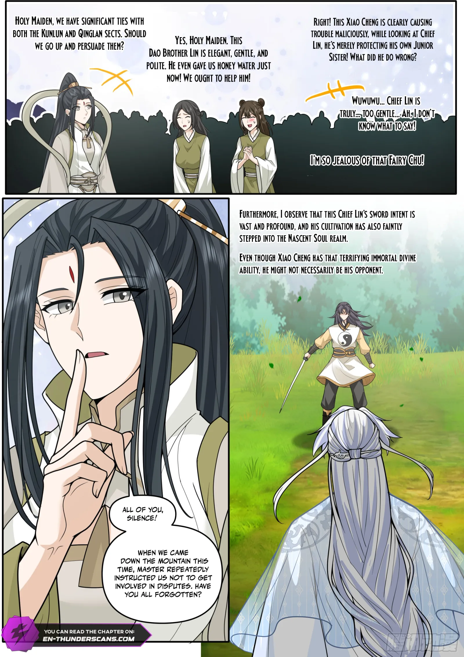 The Great Villain Senior Brother and All of His Yandere Junior Sisters Chapter 184 page 12