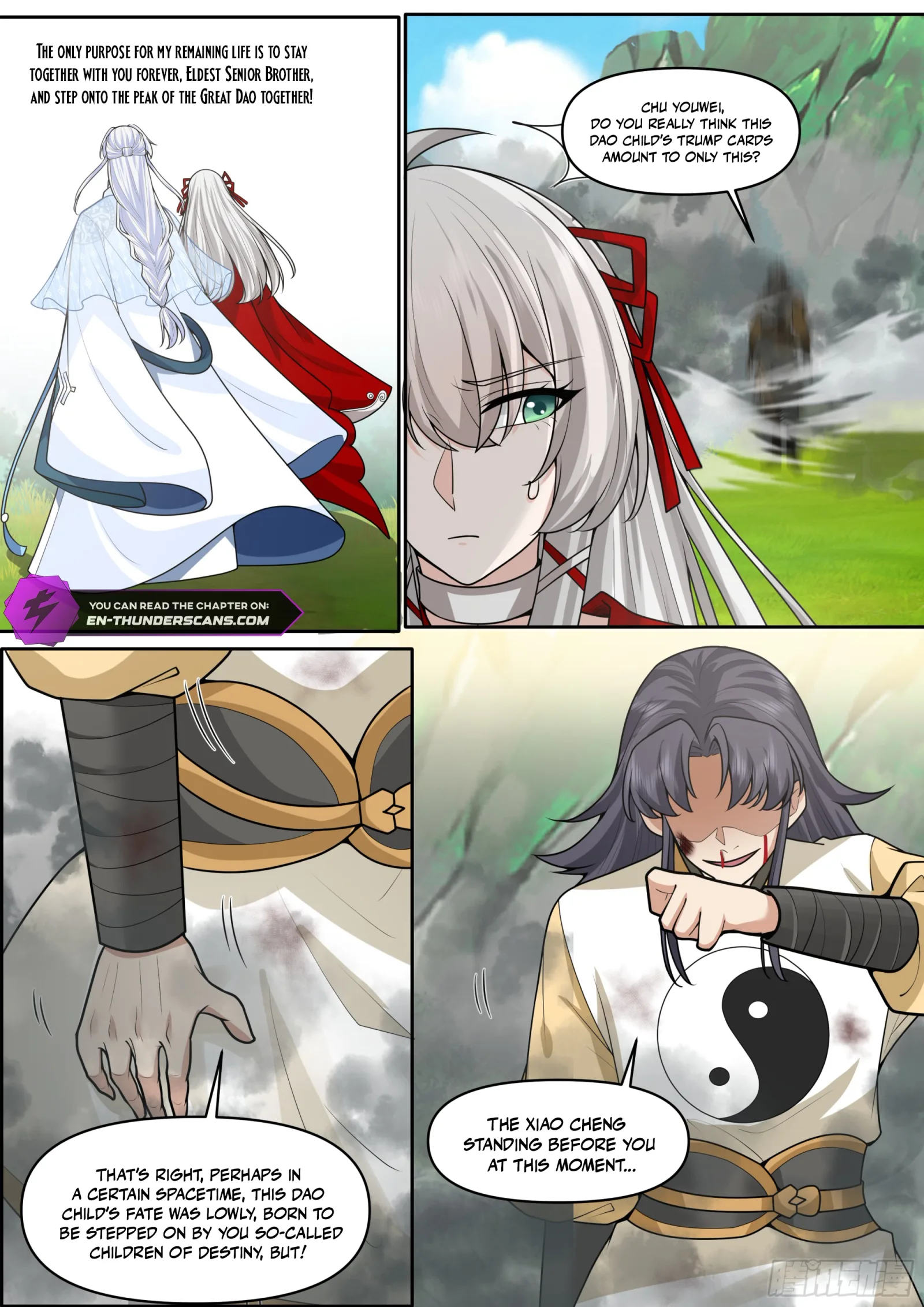 The Great Villain Senior Brother and All of His Yandere Junior Sisters Chapter 184 page 4
