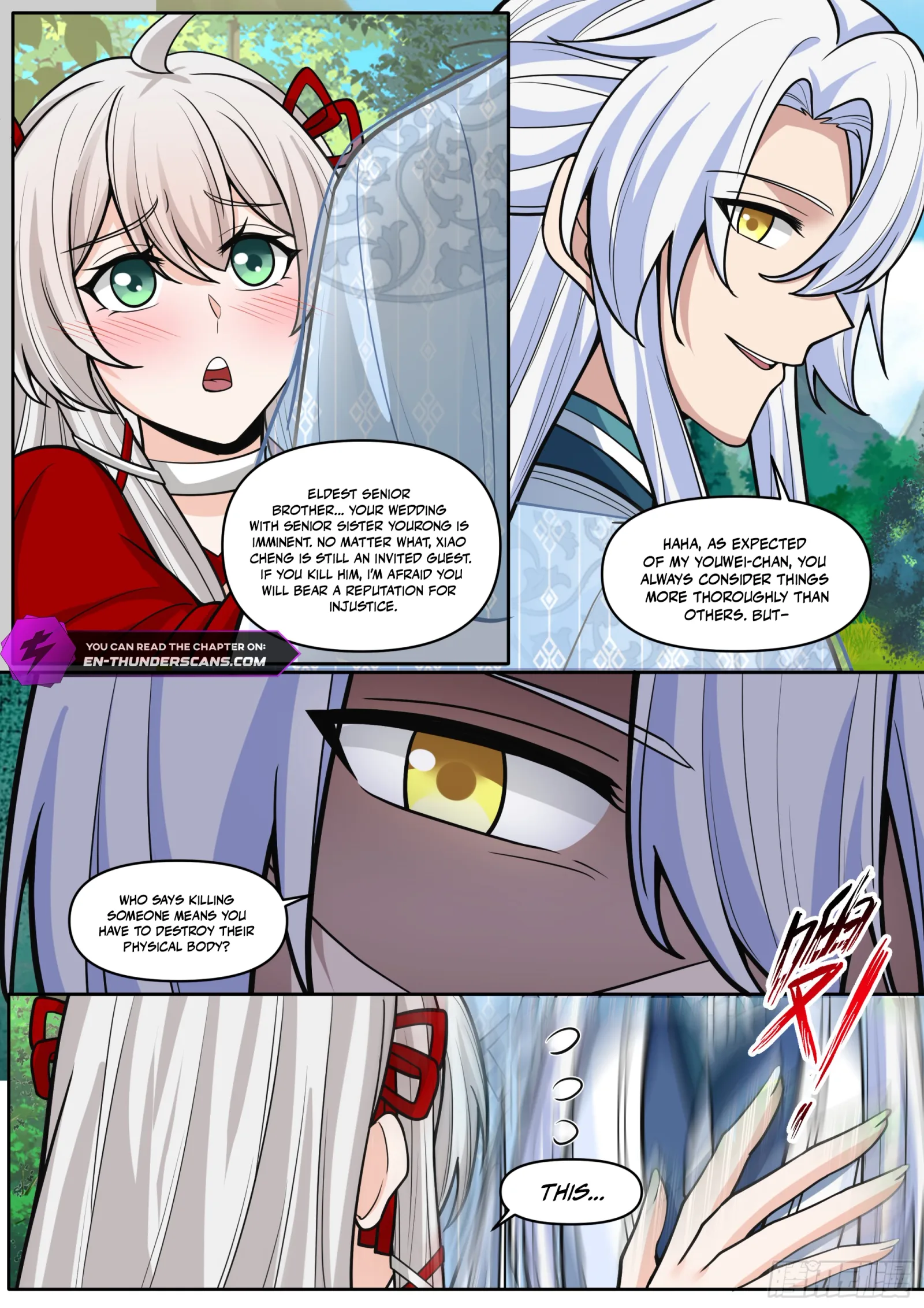 The Great Villain Senior Brother and All of His Yandere Junior Sisters Chapter 184 page 11
