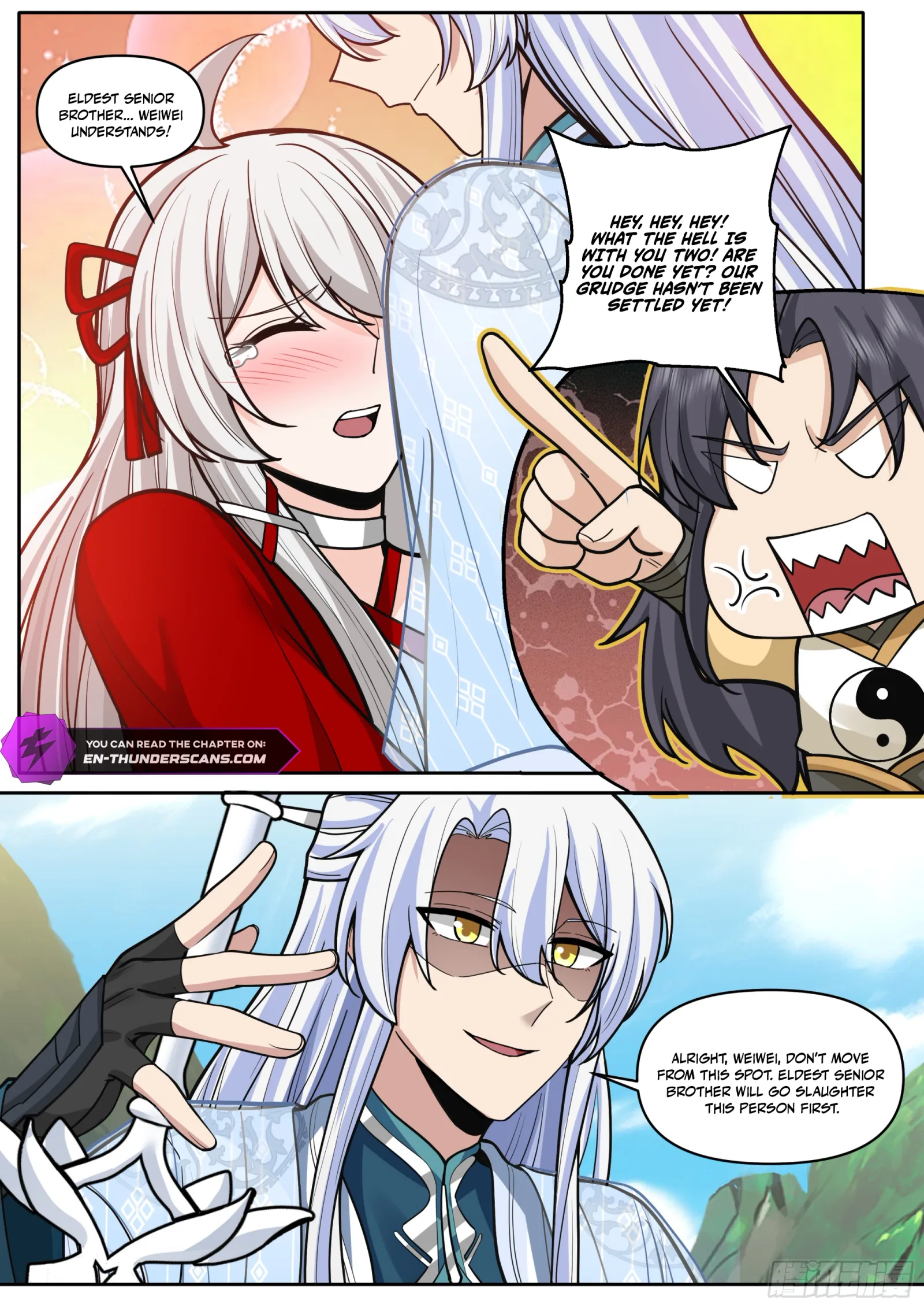 The Great Villain Senior Brother and All of His Yandere Junior Sisters Chapter 184 page 10