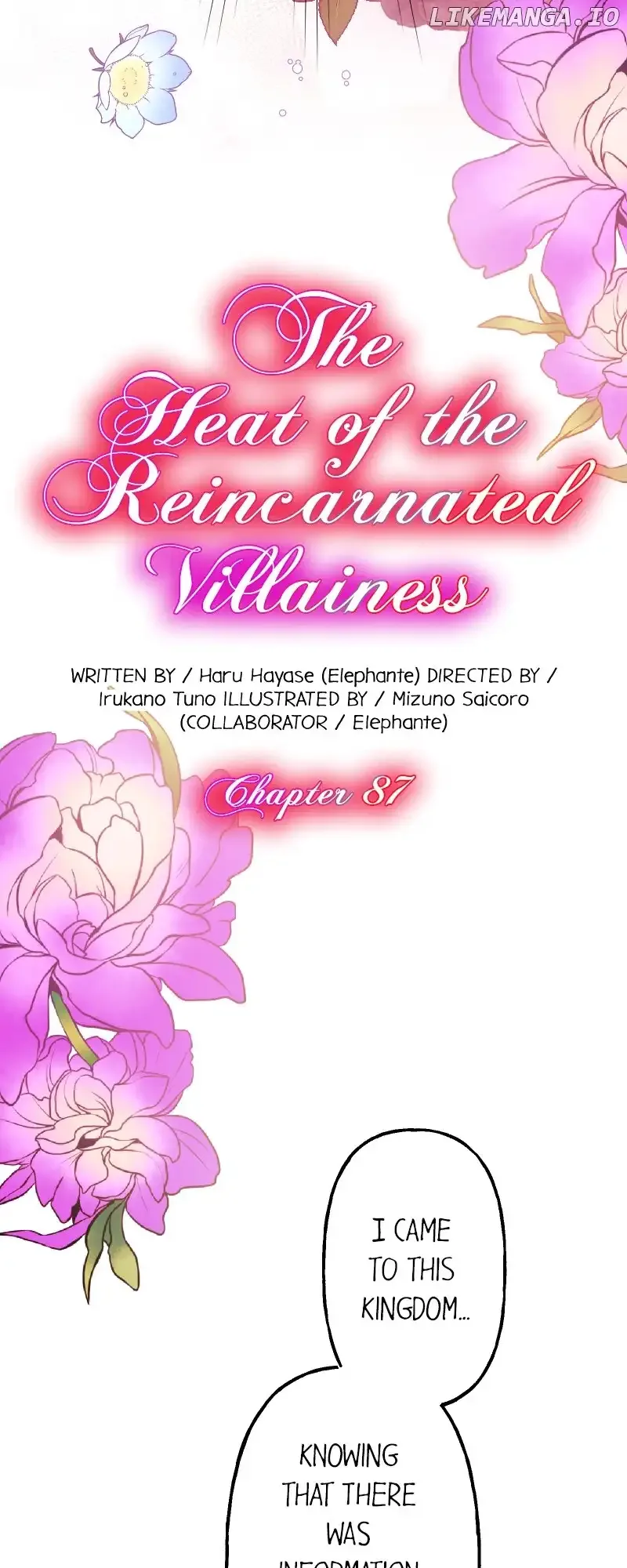 The Heat of the Reincarnated Villainess Chapter 87 page 4