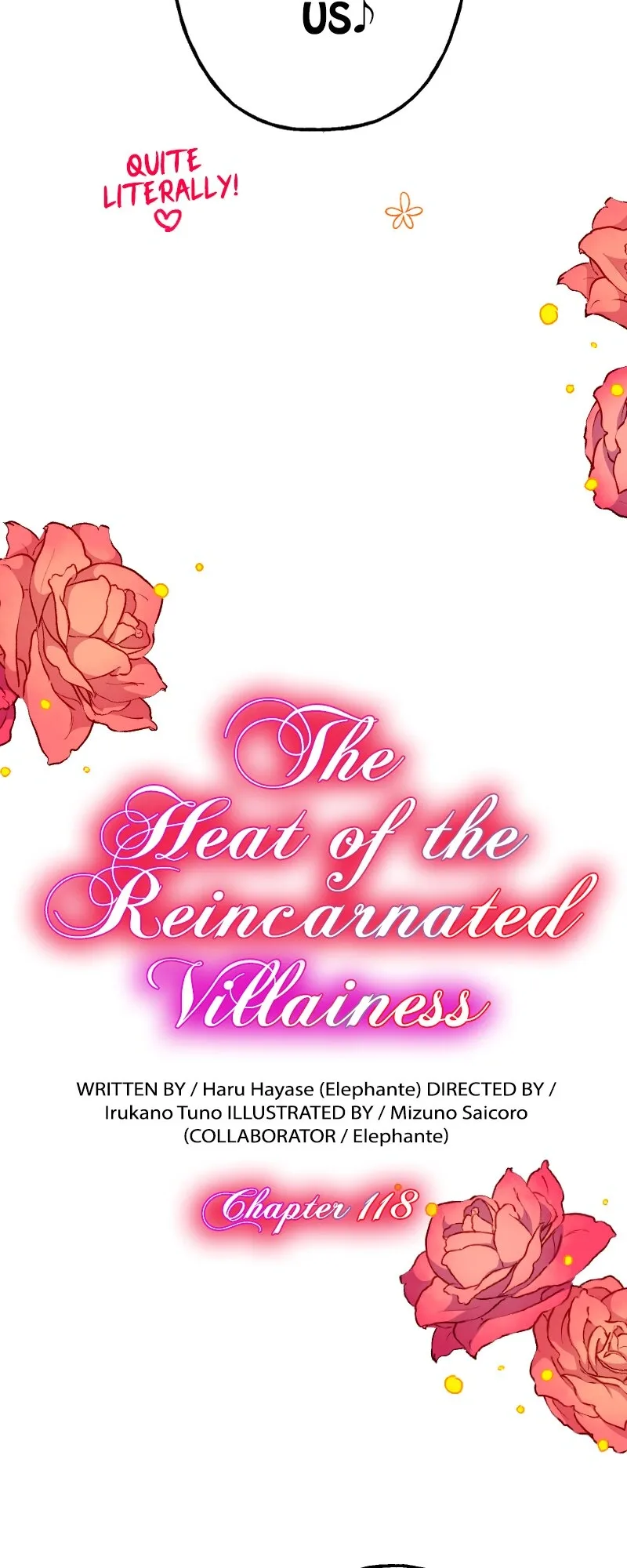The Heat of the Reincarnated Villainess Chapter 118 page 4