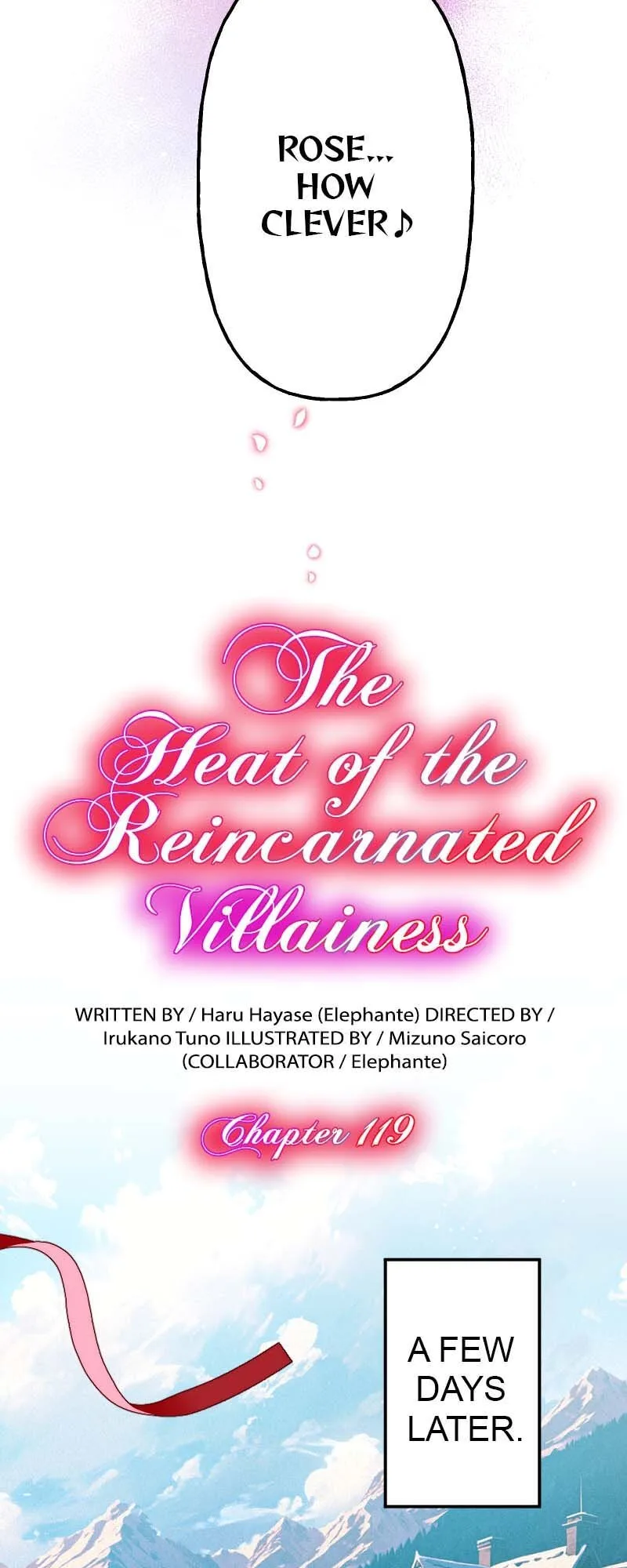 The Heat of the Reincarnated Villainess Chapter 119 page 4