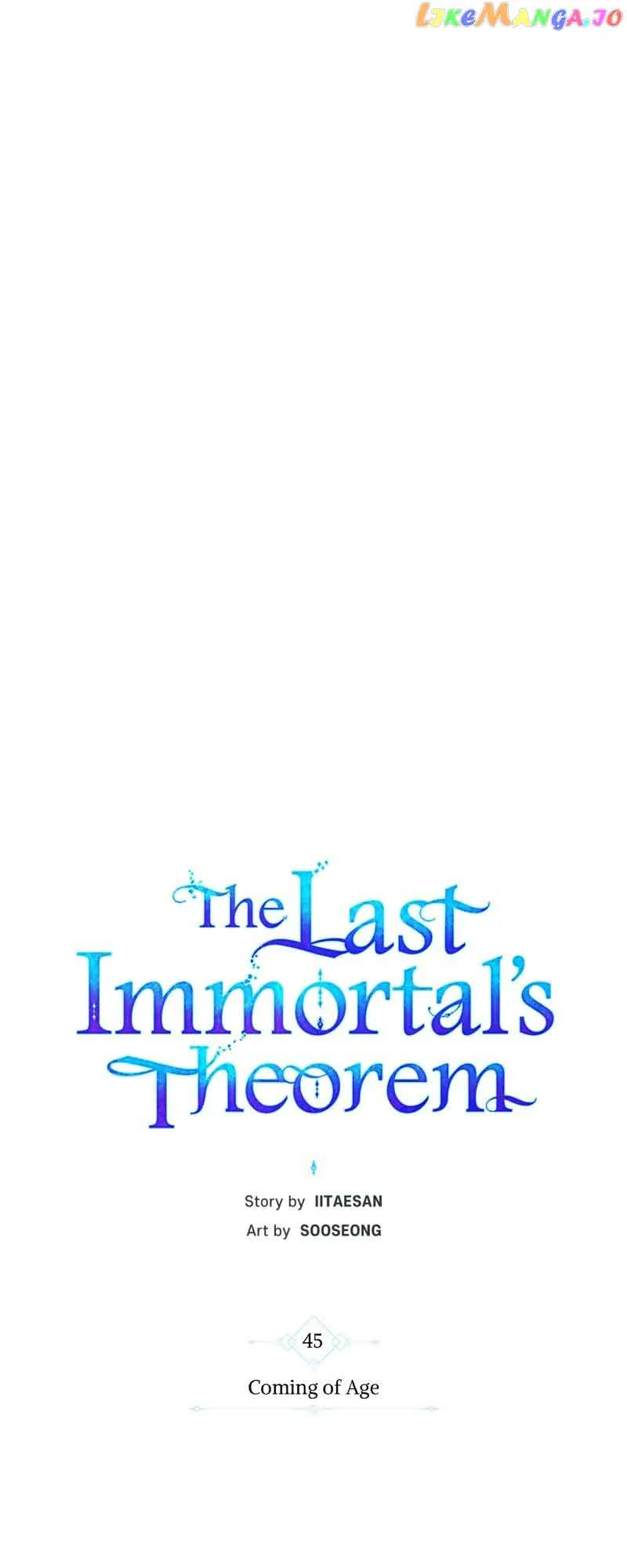 The Last Immortal’s Theorem Chapter 45 page 15