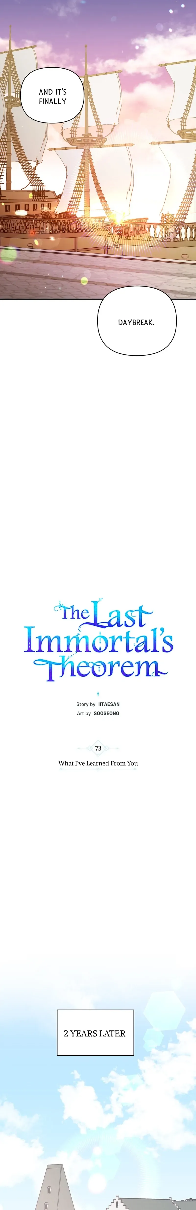 The Last Immortal’s Theorem Chapter 73 page 4