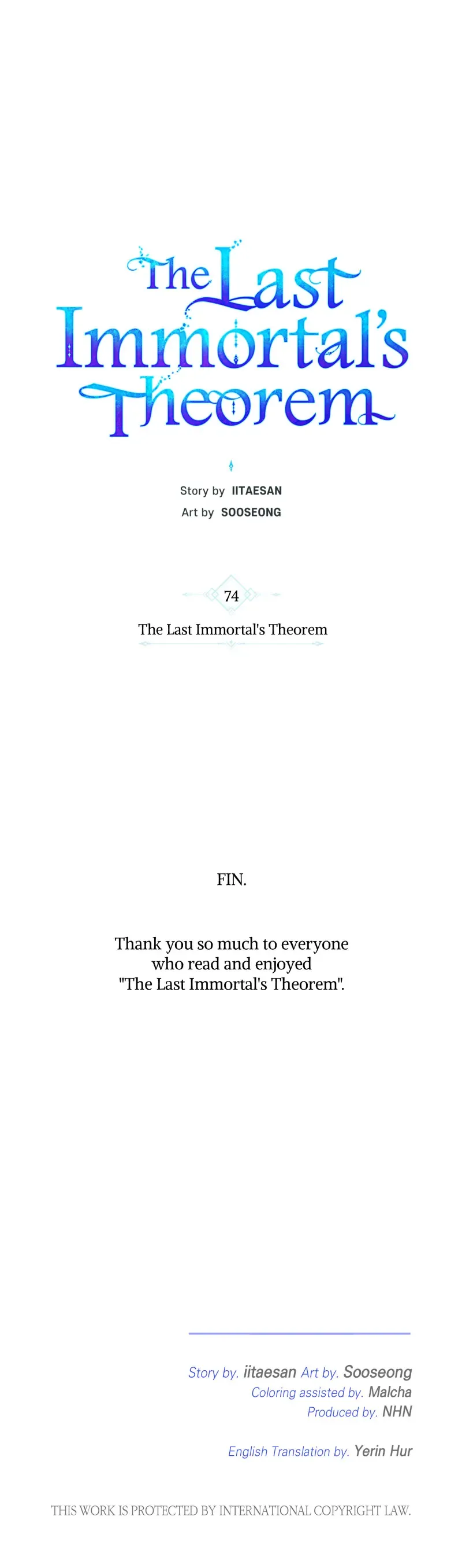 The Last Immortal’s Theorem Chapter 74 page 18