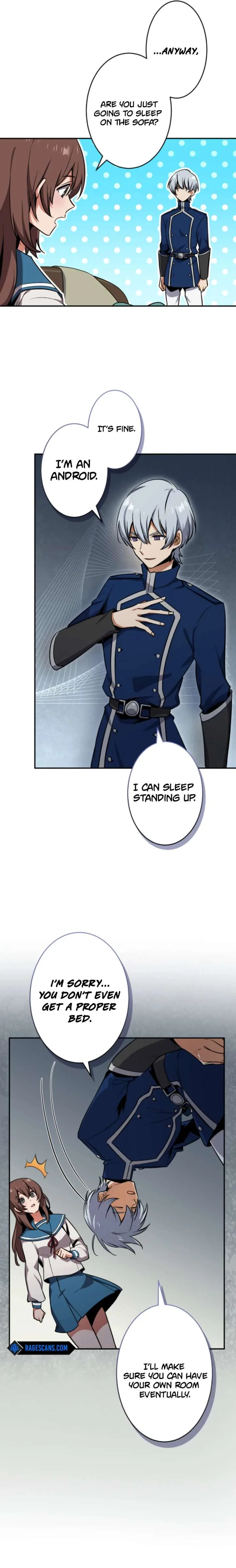 The Last Rebel: The Savior Android Levels Up to Change the Future Chapter 4 page 9