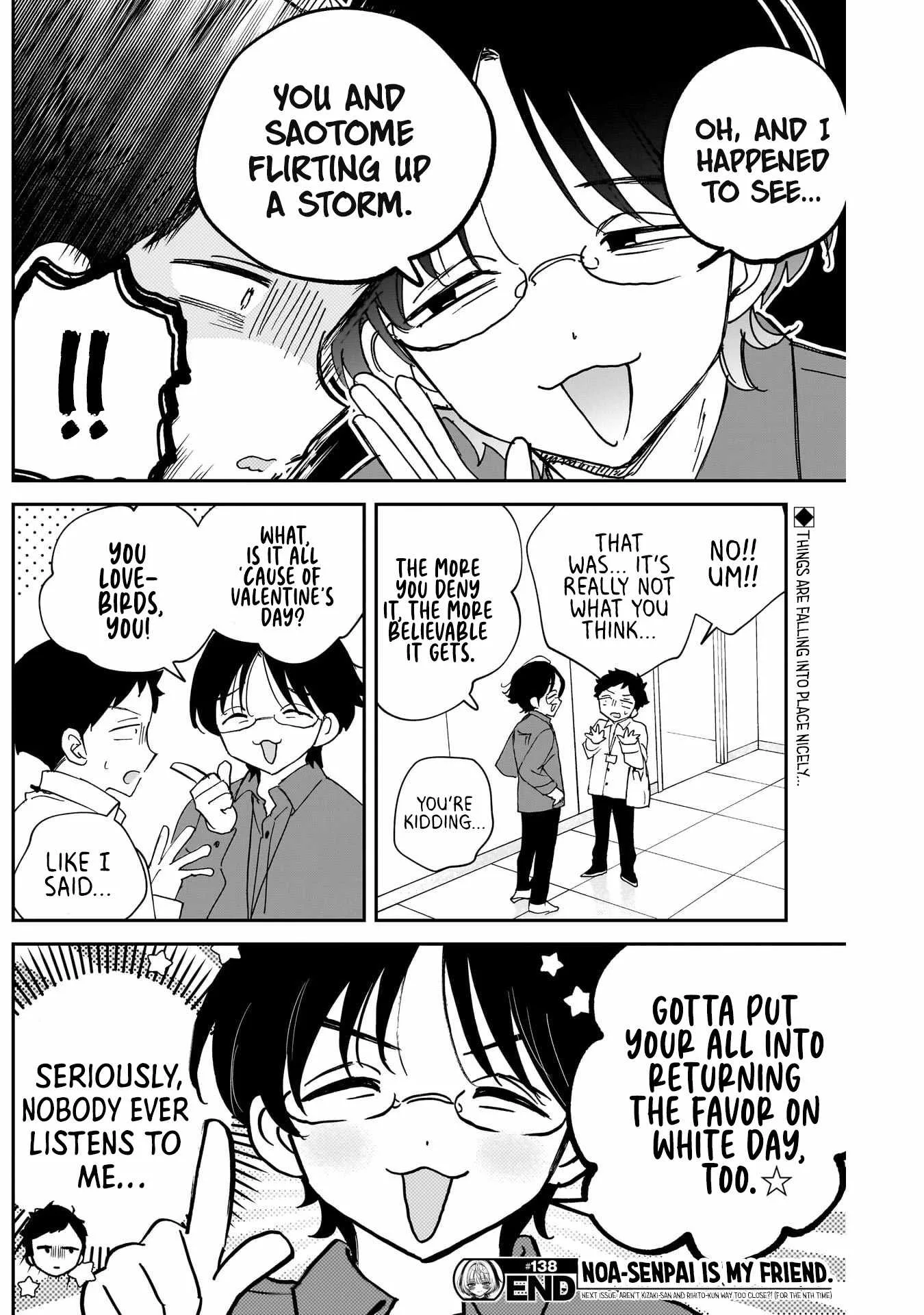 Noa-senpai wa Tomodachi. Chapter 138 page 18