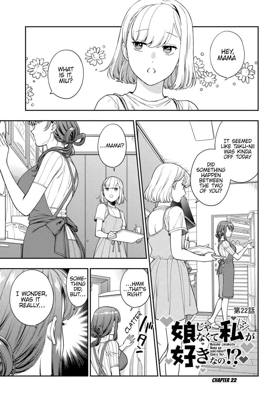 You Like Me (Mama), Not My Daughter!? Chapter 22.1 page 2