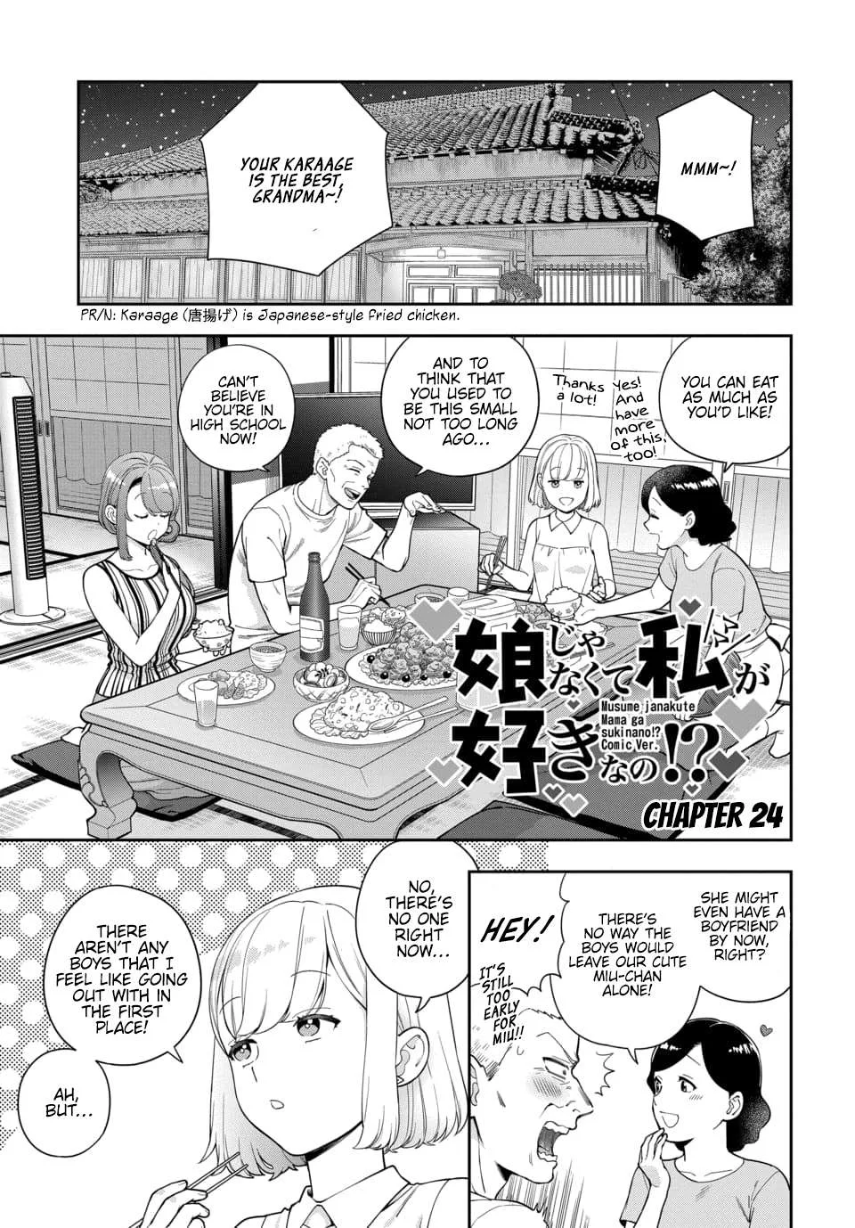 You Like Me (Mama), Not My Daughter!? Chapter 24.1 page 3