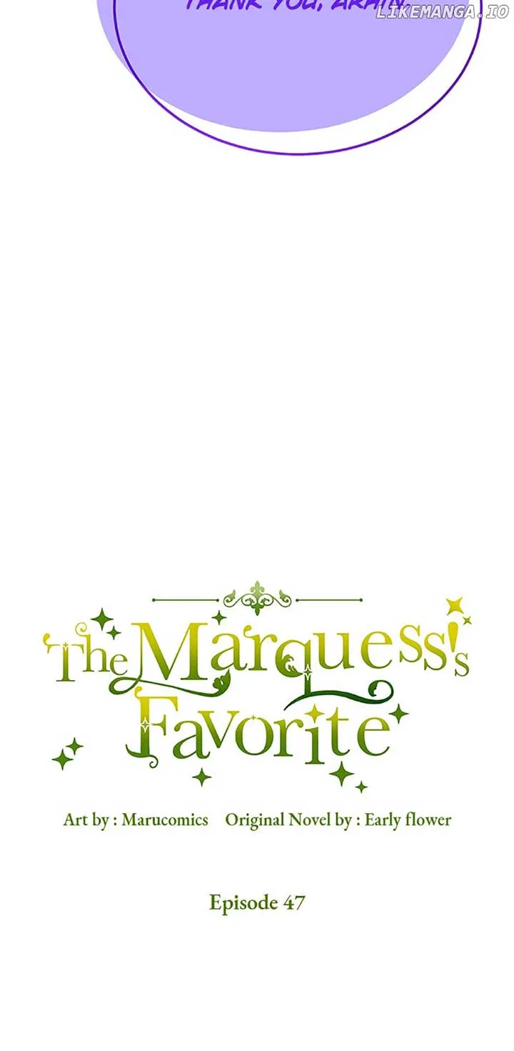 The Marquis Is Only Kind to Her Chapter 47 page 37