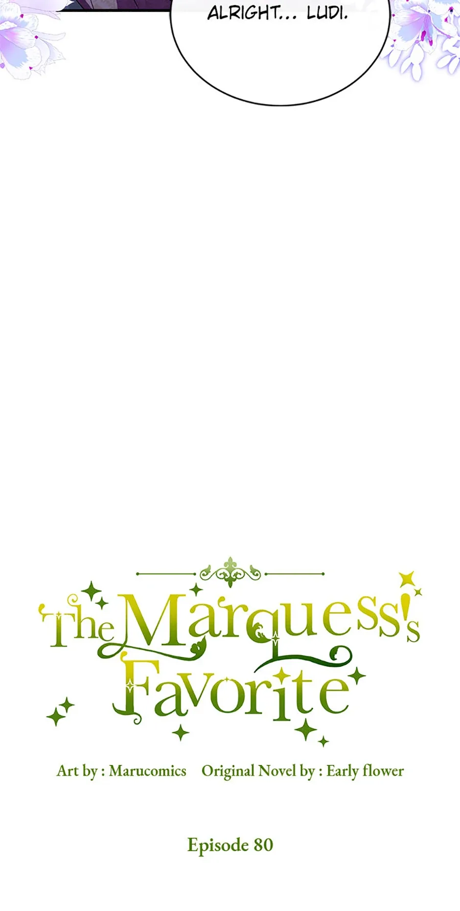 The Marquis Is Only Kind to Her Chapter 80 page 40
