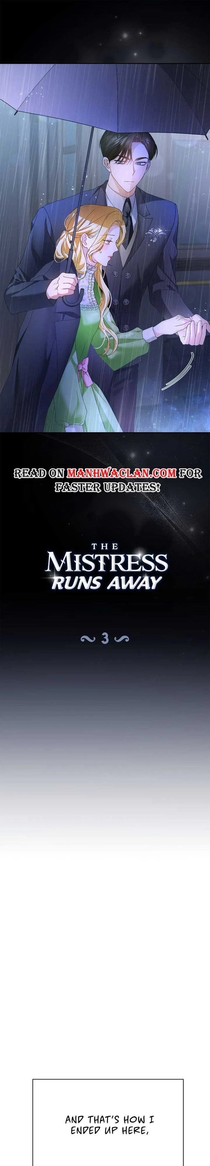 The Mistress Runs Away Chapter 3 page 6