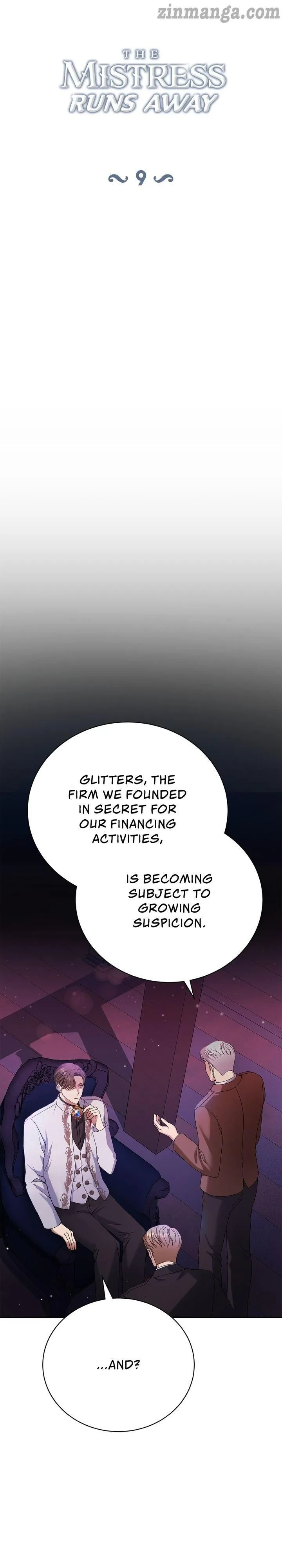 The Mistress Runs Away Chapter 9 page 9