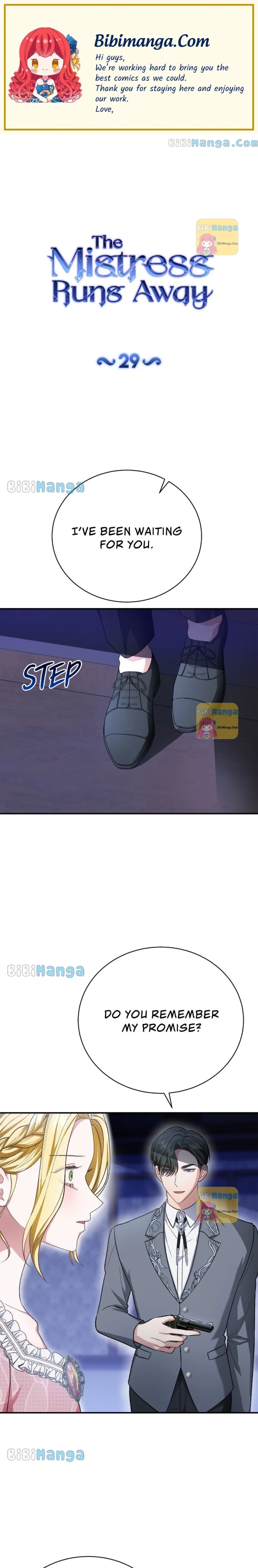 The Mistress Runs Away Chapter 29 page 2