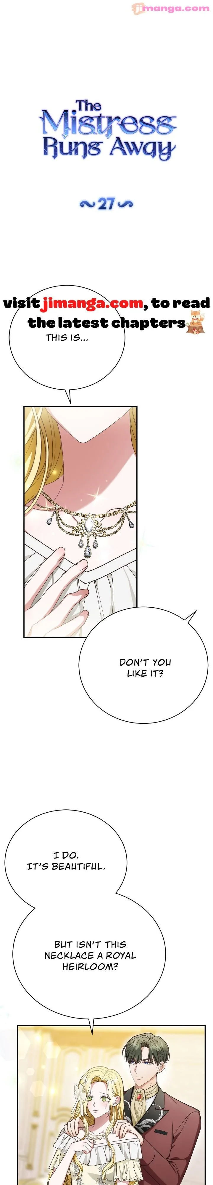 The Mistress Runs Away Chapter 27 page 2