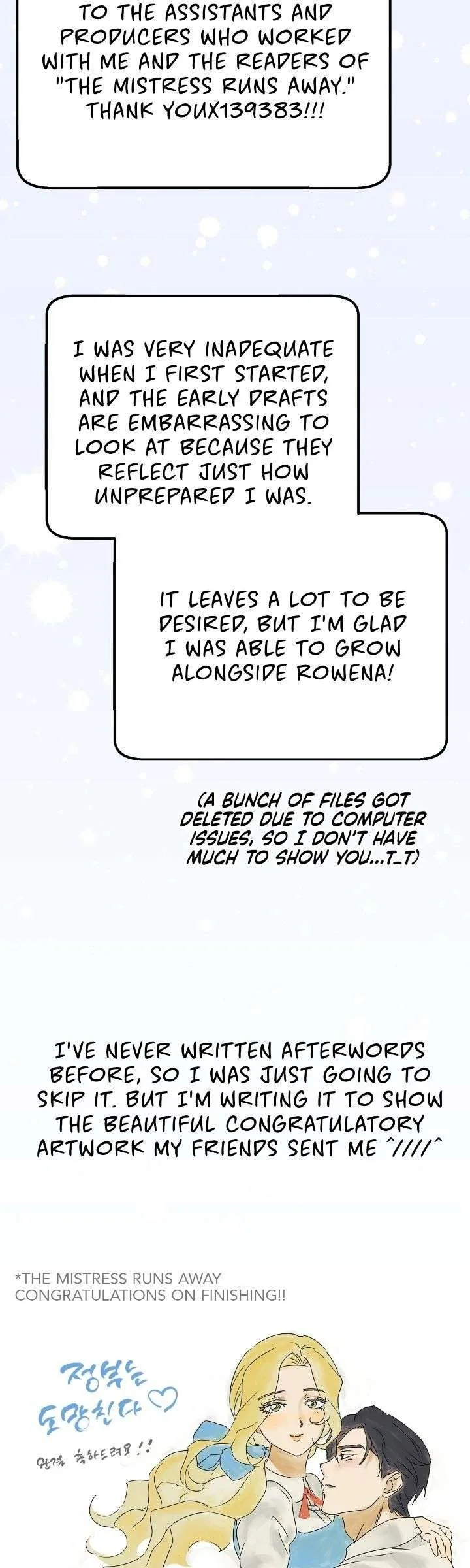 The Mistress Runs Away Chapter 96 page 2