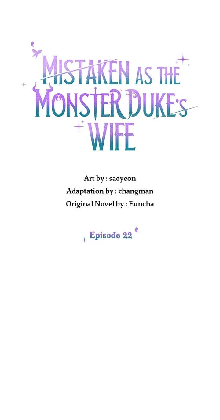 The Monster Duke Mistook Me for His Wife Chapter 22 page 57