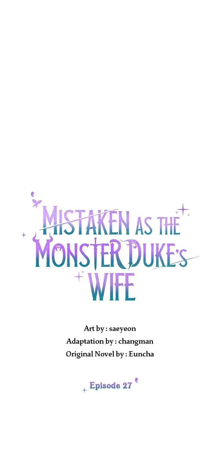 The Monster Duke Mistook Me for His Wife Chapter 27 page 64