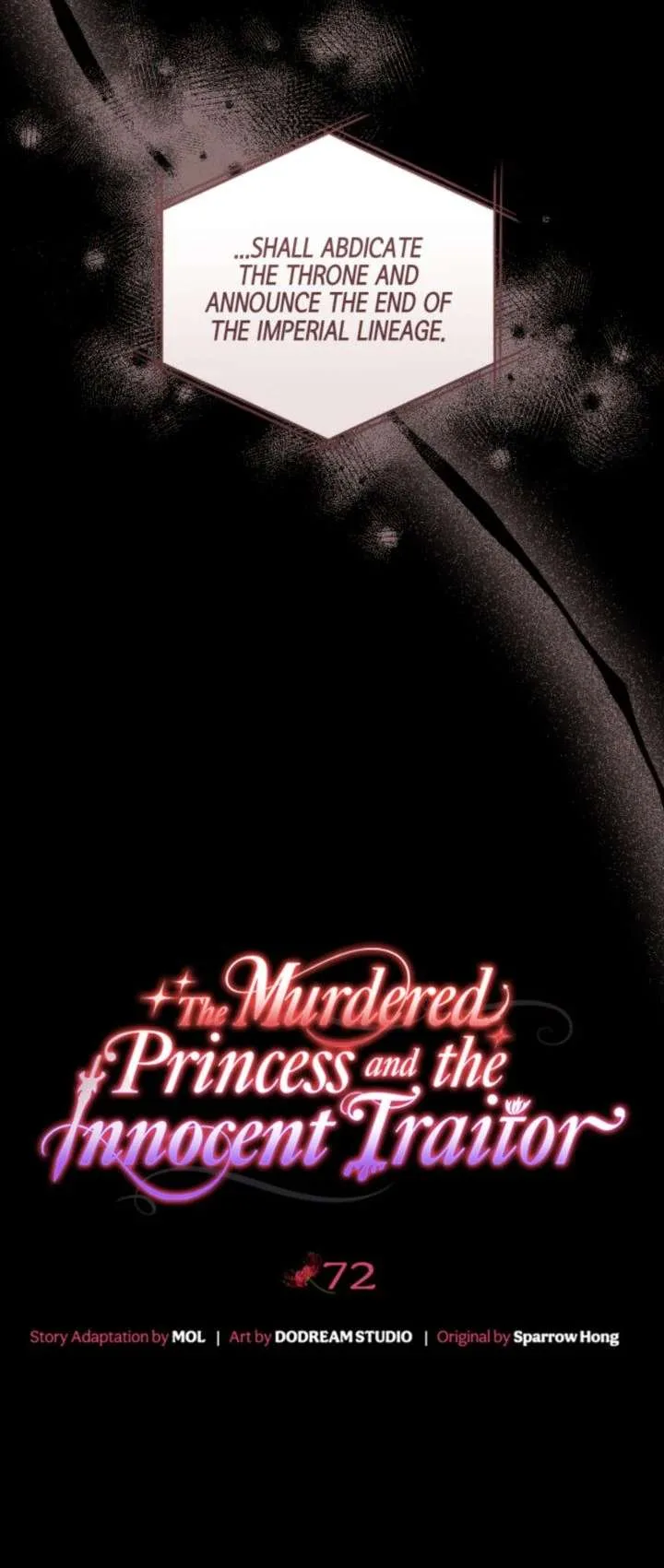 The Murdered Princess and the Innocent Traitor Chapter 72 page 31