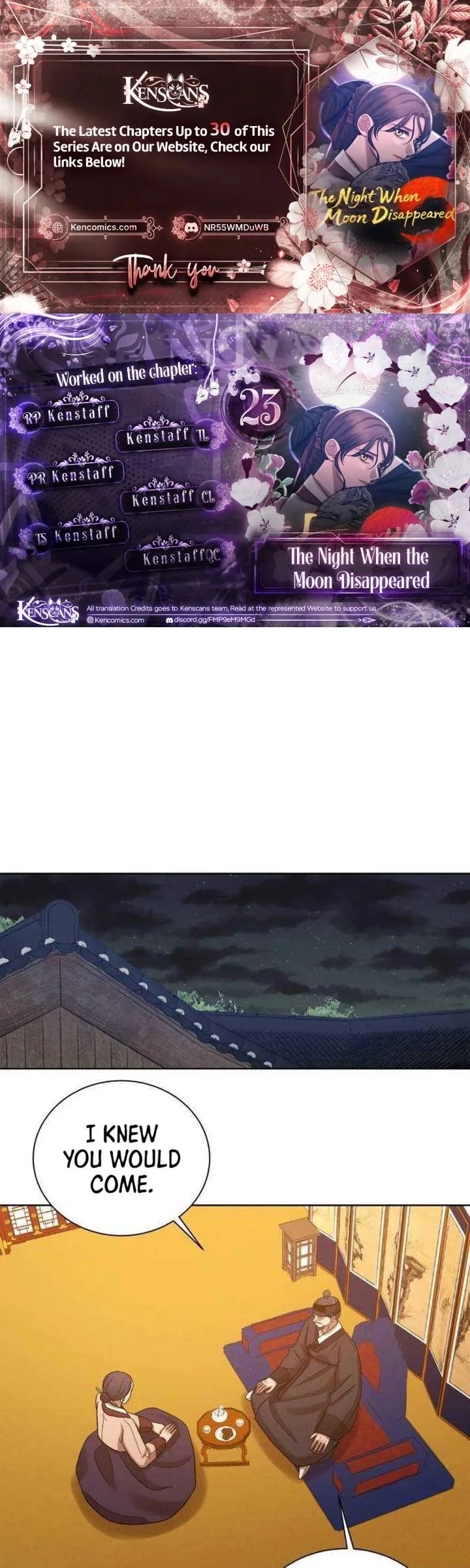 The Night When the Moon Disappeared Chapter 23 page 1