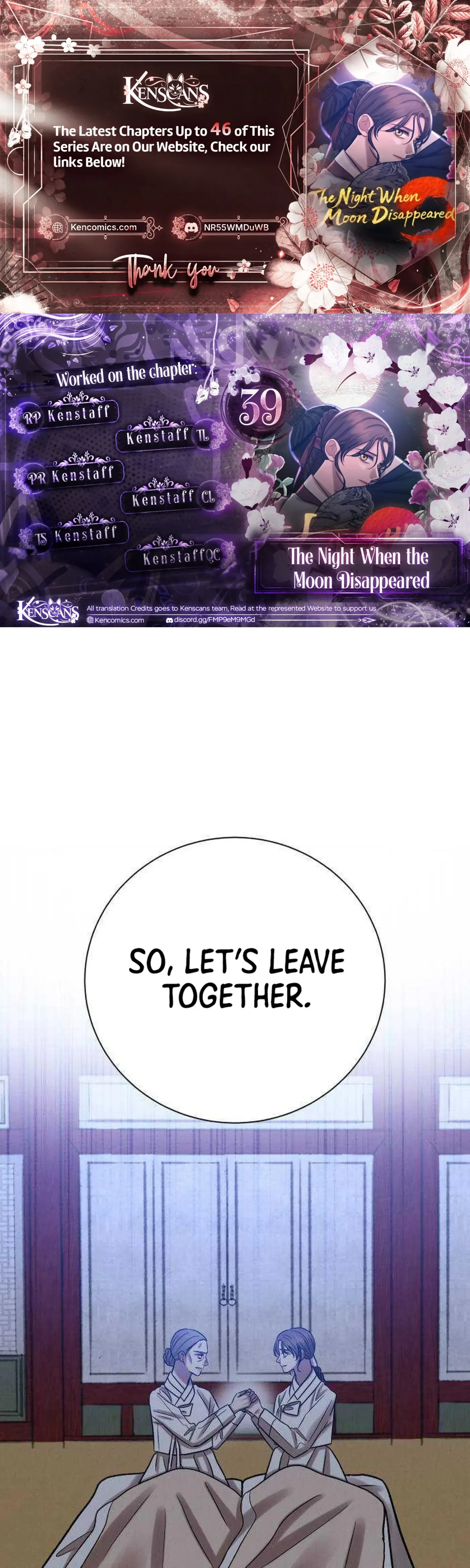 The Night When the Moon Disappeared Chapter 39 page 1