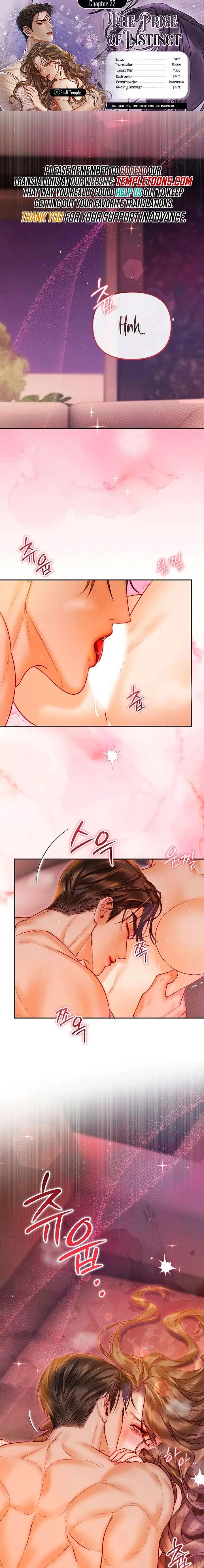 The Price of Instinct Chapter 22 page 1
