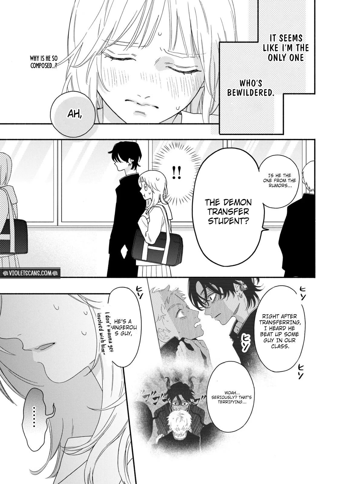 The Pure Love of the Fallen Angel Komori-kun Chapter 2.1 page 3